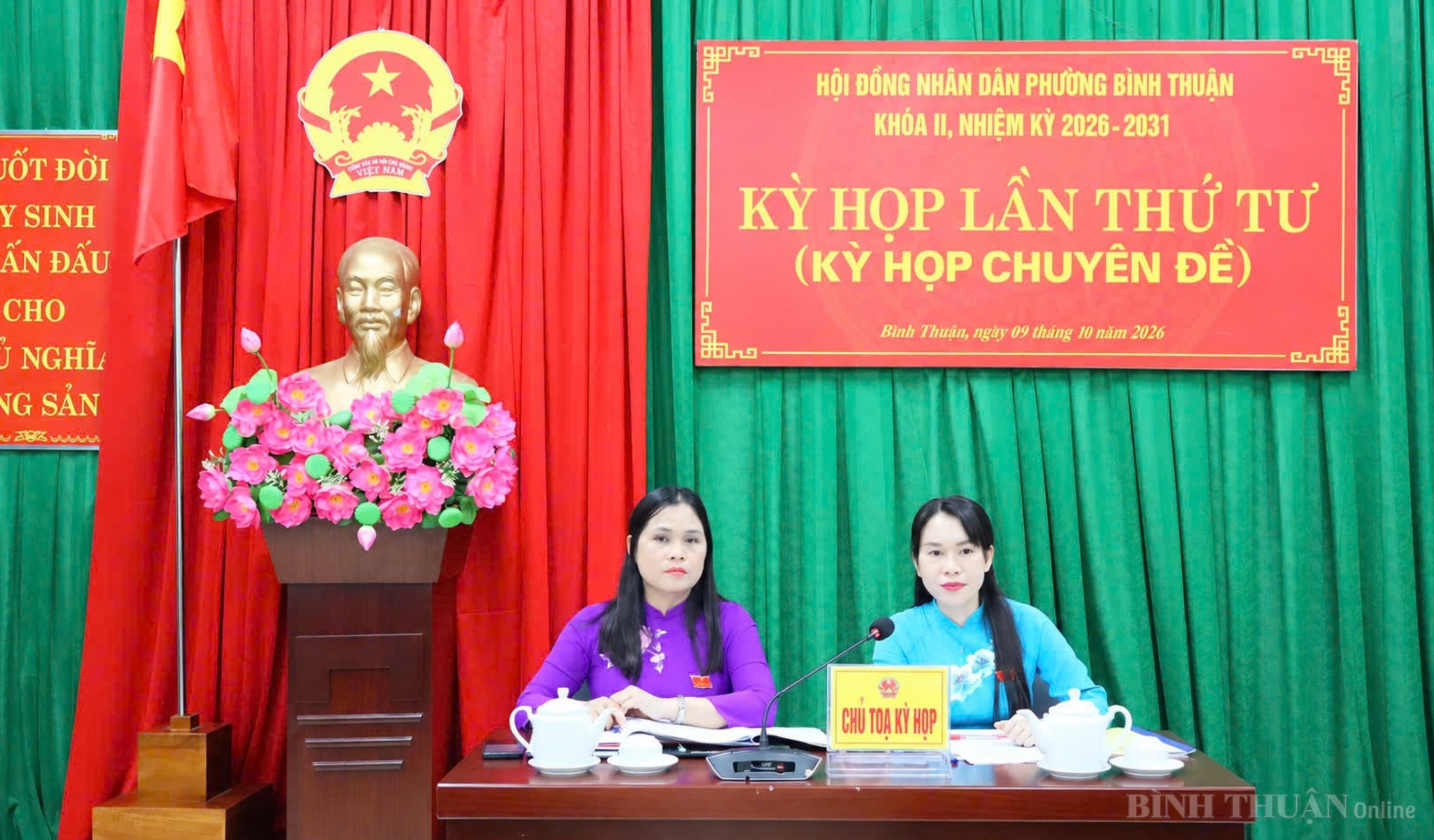HỘI ĐỒNG NHÂN DÂN PHƯỜNG BÌNH THUẬN THÔNG QUA 3 NGHỊ QUYẾT QUAN TRỌNG TẠI KỲ HỌP CHUYÊN ĐỀ