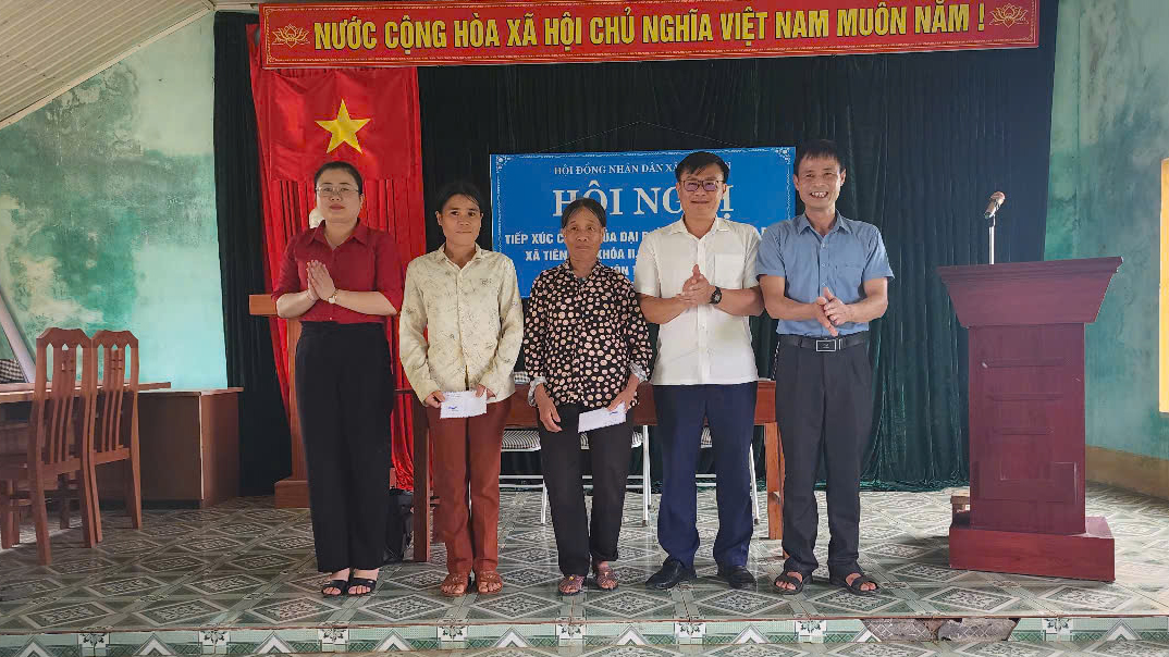 Tổ đại biểu số 2 HĐND xã Tiên Yên tiếp xúc cử tri thôn Trung Thành sau Kỳ họp thứ IV HĐND xã khóa II, nhiệm kỳ 2026 - 2031