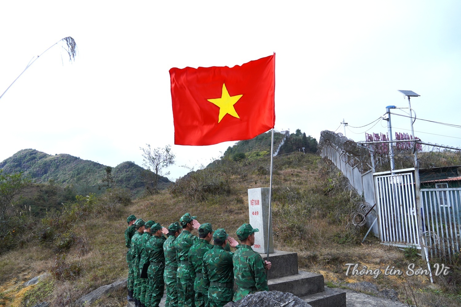Ngày đầu năm mới theo chân người lính giữ biên cương