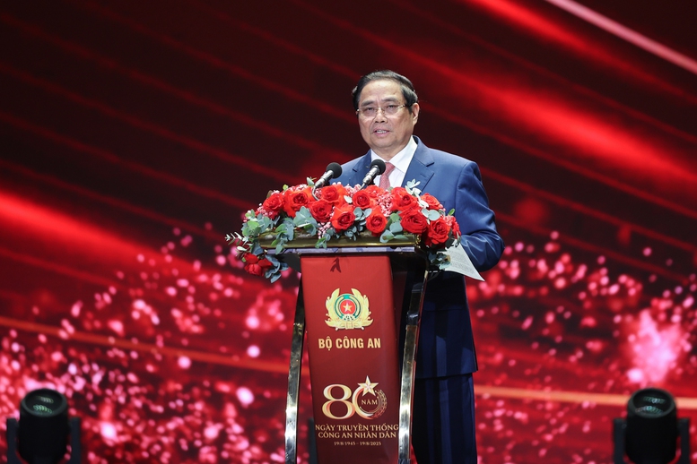 Thủ tướng Phạm Minh Chính dự Đại hội Thi đua 'Vì an ninh Tổ quốc' lần thứ IX