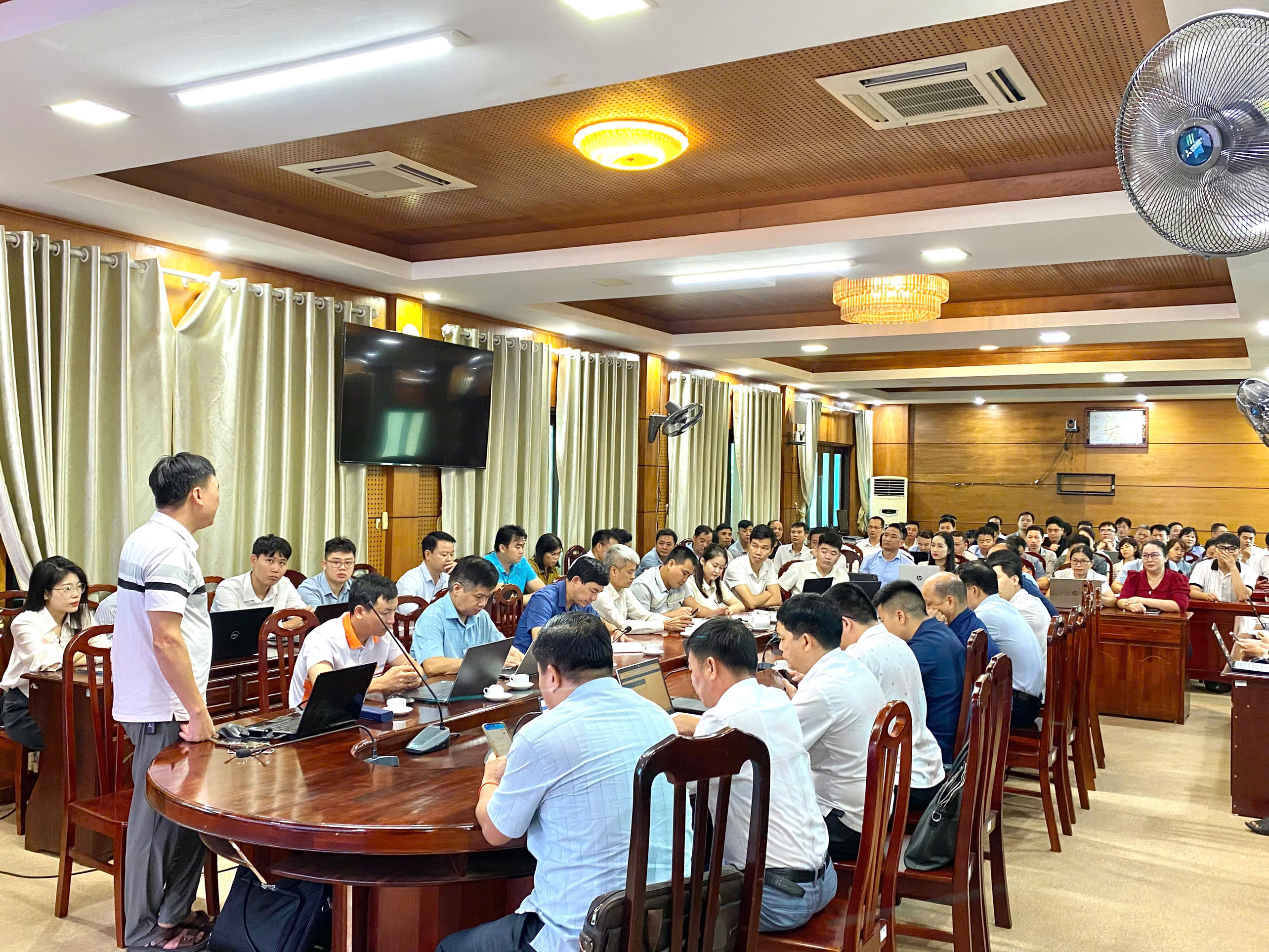 Tiếp tục tập huấn nâng cao năng lực xây dựng cơ sở dữ liệu đất đai tại cơ sở