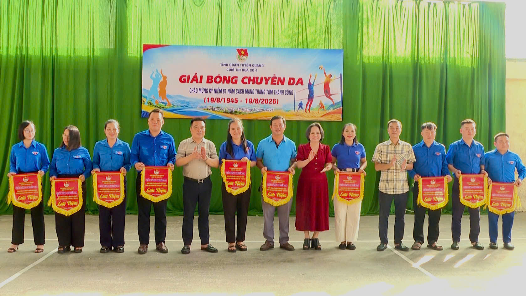 Giải bóng chuyền da chào mừng kỷ niệm 81 năm cách mạng tháng tám thành công ( 19.8.1945 – 19.8.2026)