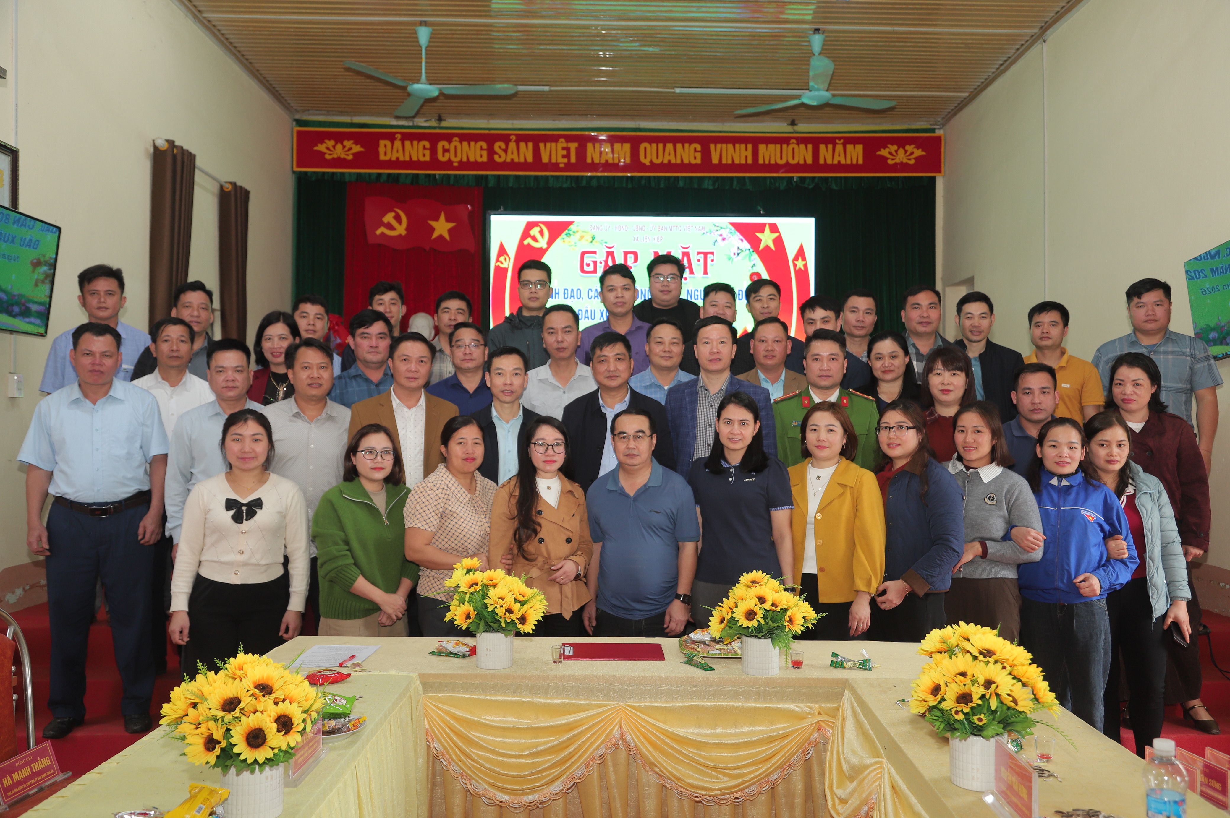 Xã Liên Hiệp gặp mặt đầu Xuân Bính Ngọ 2026, quyết tâm thực hiện thắng lợi nhiệm vụ năm mới