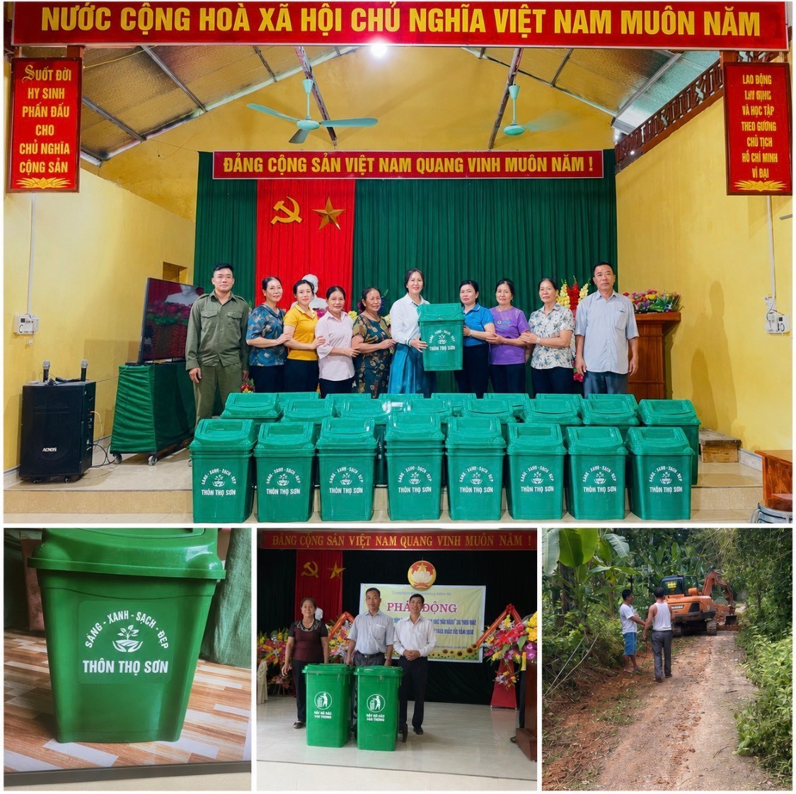 DÂN VẬN KHÉO - KHƠI DẬY SỨC DÂN, XÂY DỰNG THÔN THỌ SƠN NGÀY CÀNG GIÀU ĐẸP, VĂN MINH