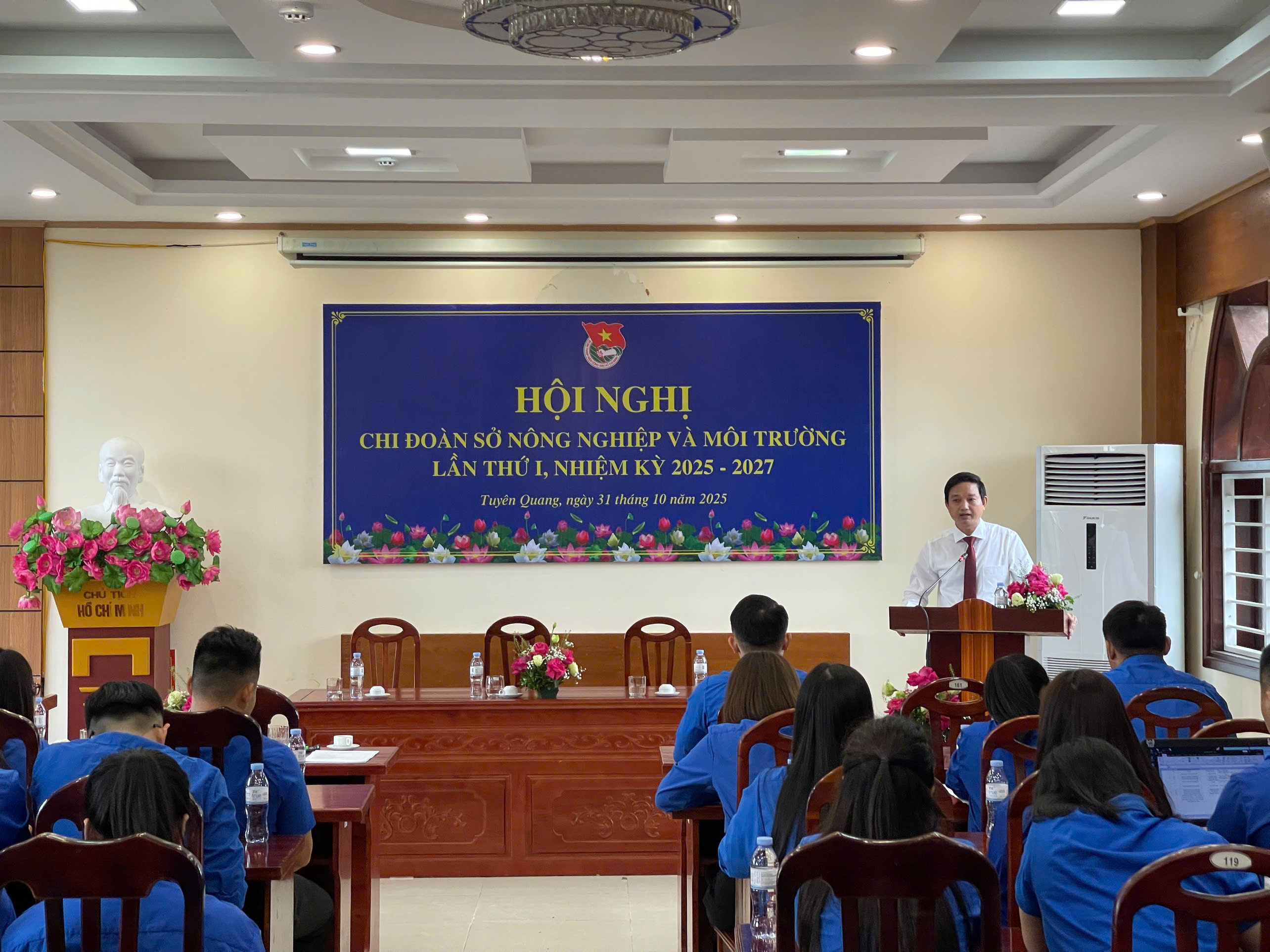 Hội nghị Chi đoàn Sở Nông nghiệp và Môi trường tỉnh Tuyên Quang  lần thứ I, nhiệm kỳ 2025 - 2027