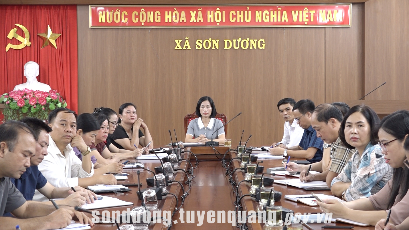 Xã Sơn Dương dự Hội nghị triển khai phân cấp quản lý nhà nước về giáo dục khi thực hiện chính quyền địa phương hai cấp