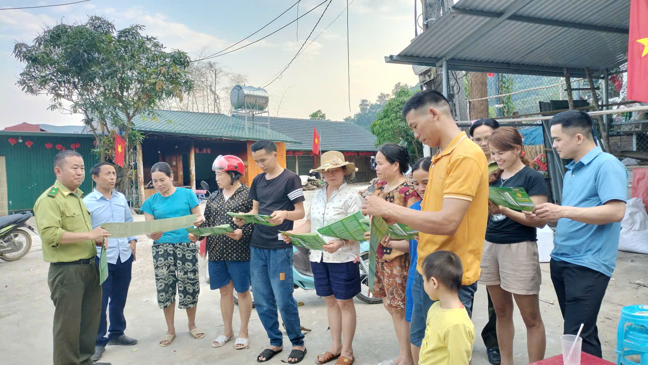 Tăng cường tuyên truyền phòng, chống cháy rừng tại xã Khâu Vai