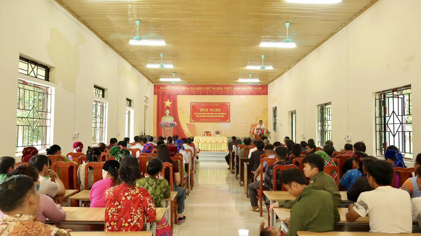  HỘI NGHỊ TIẾP XÚC, ĐỐI THOẠI GIỮA ĐỒNG CHÍ BÍ THƯ ĐẢNG ỦY, CHỦ TỊCH HĐND XÃ VỚI NHÂN DÂN NĂM 2026
