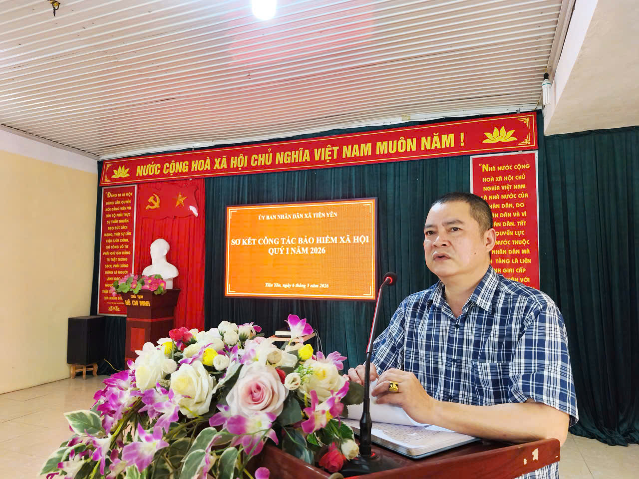 Sơ kết công tác bảo hiểm xã hội quý I năm 2026