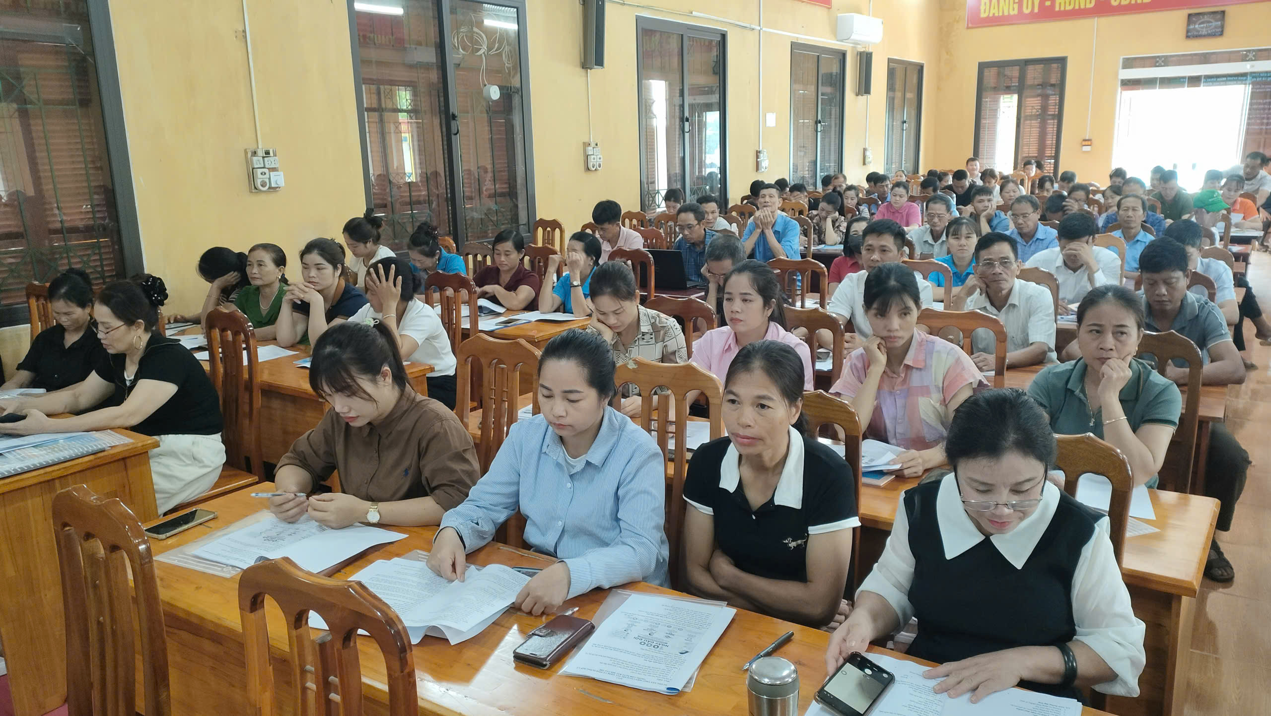Thái Hòa tổ chức tập huấn chuyên đề nâng cao năng lực, cải thiện dinh dưỡng
