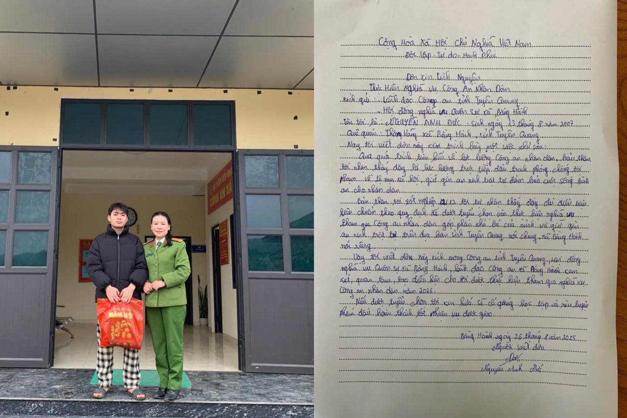 TỰ HÀO LÊN ĐƯỜNG THỰC HIỆN NGHĨA VỤ CAND