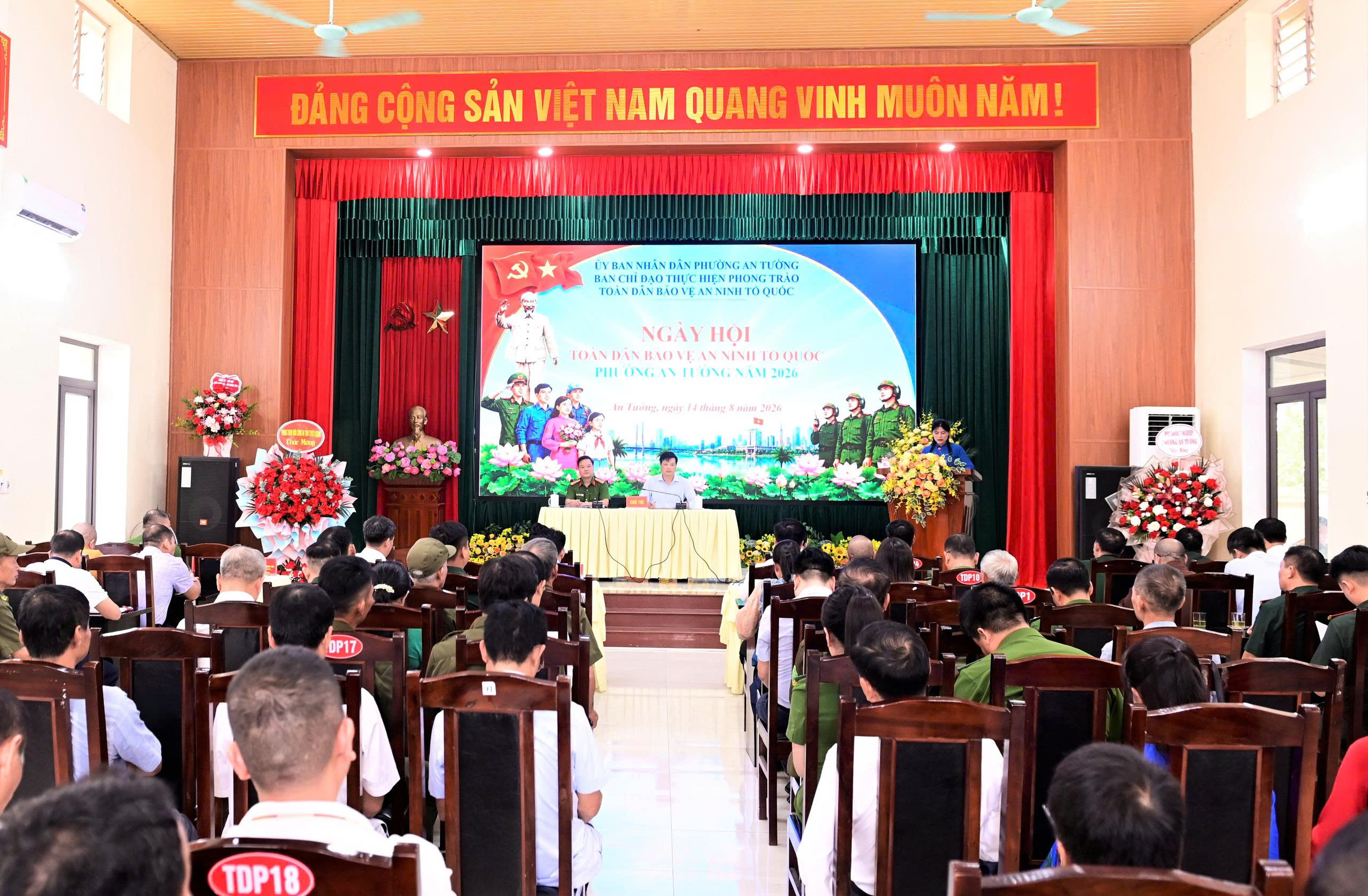 Phường An Tường tổ chức Ngày hội Toàn dân bảo vệ an ninh Tổ quốc năm 2026