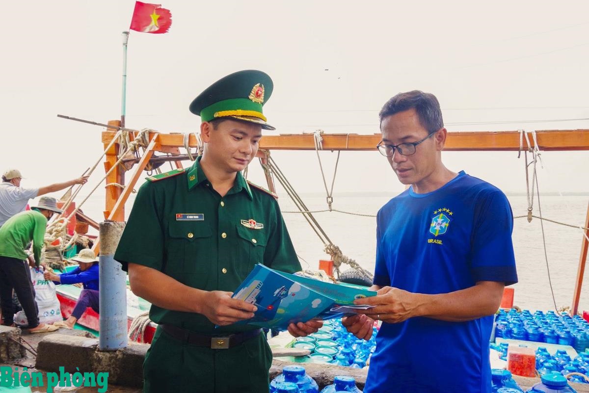 Giữ bình yên trên vùng biển Hàm Luông