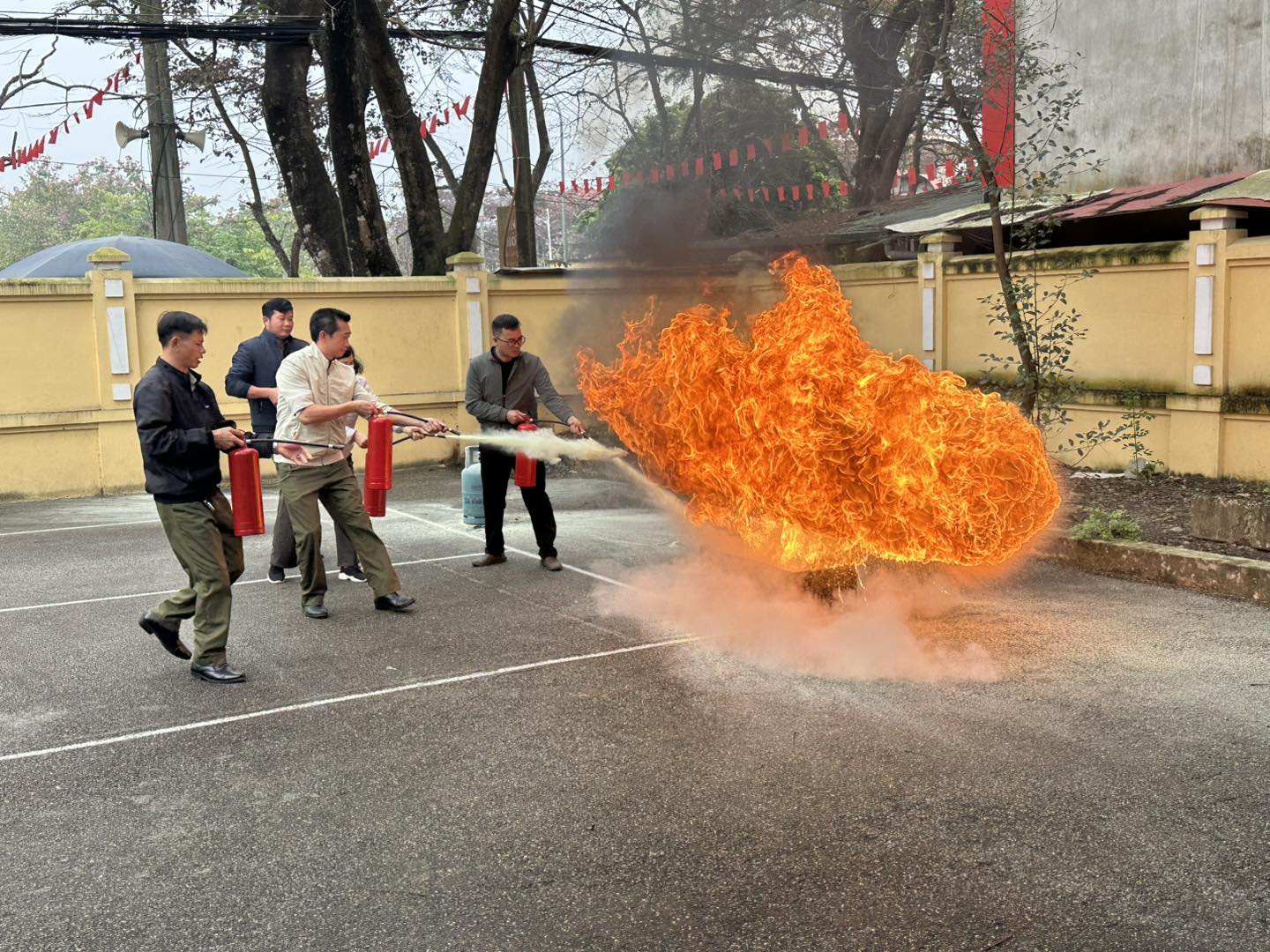 TUYÊN TRUYỀN, TẬP HUẤN PCCC & CNCH TẠI XÃ SƠN DƯƠNG 