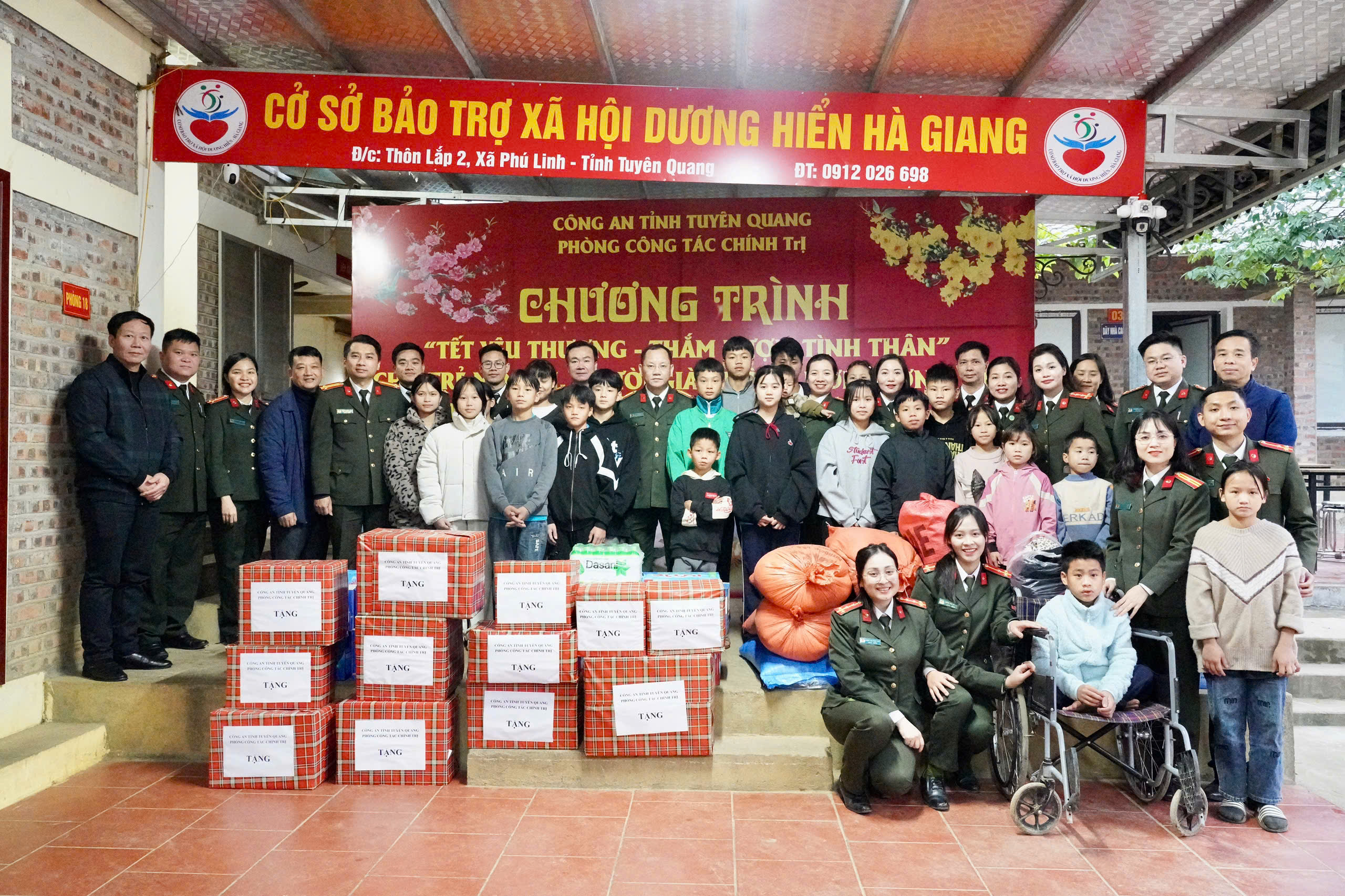 LAN TỎA YÊU THƯƠNG TẠI CƠ SỞ BẢO TRỢ XÃ HỘI DƯƠNG HIỂN