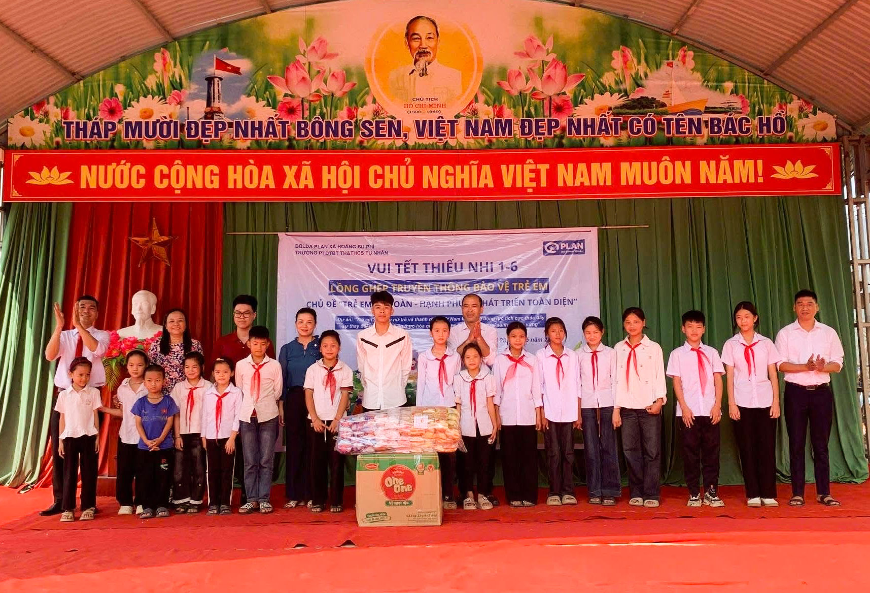 Trường PTDT Bán trú TH&THCS Tụ Nhân tổng kết năm học 2025 - 2026