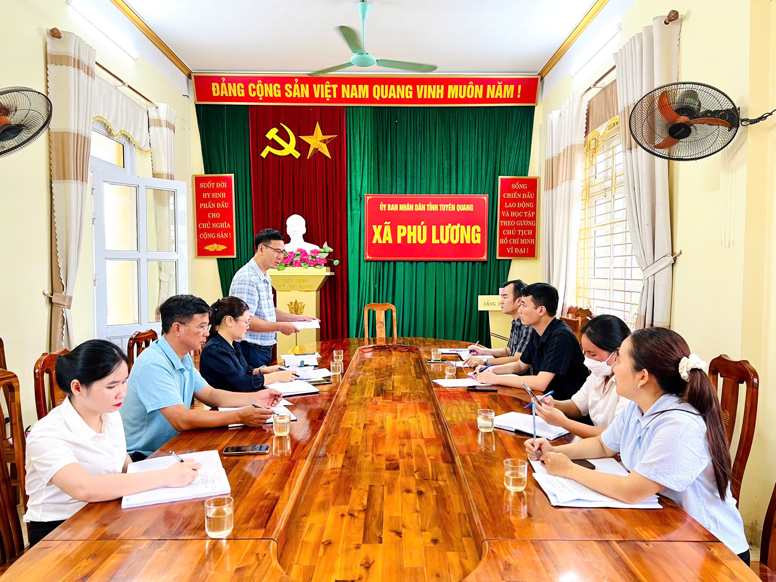 XÃ PHÚ LƯƠNG TĂNG CƯỜNG THỰC HIỆN CHÍNH SÁCH BẢO HIỂM XÃ HỘI, BẢO HIỂM Y TẾ