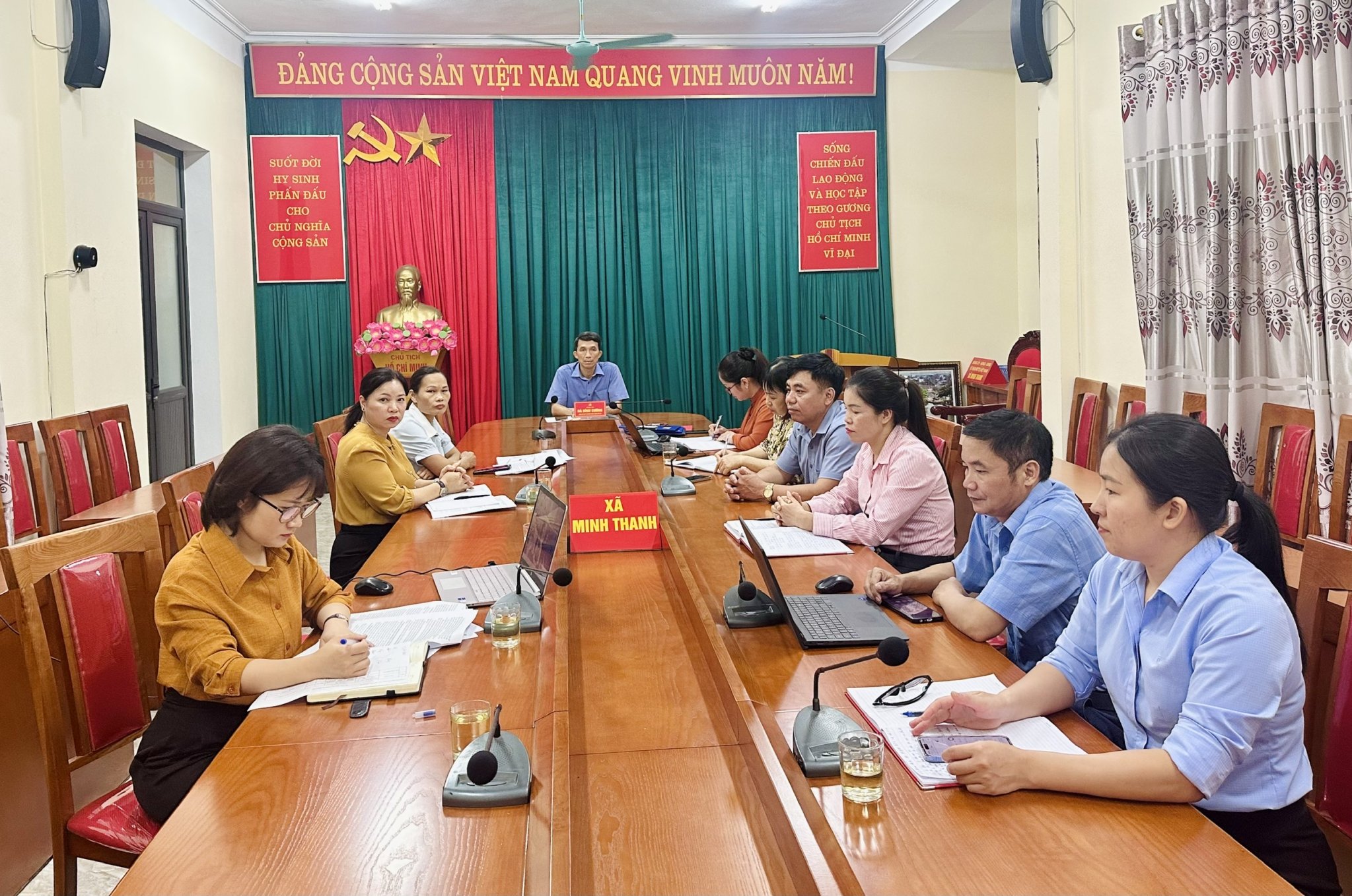 Xã Minh Thanh tham dự Hội nghị tập huấn, quán triệt về vị trí việc làm và phương án giao biên chế giai đoạn 2027-2031