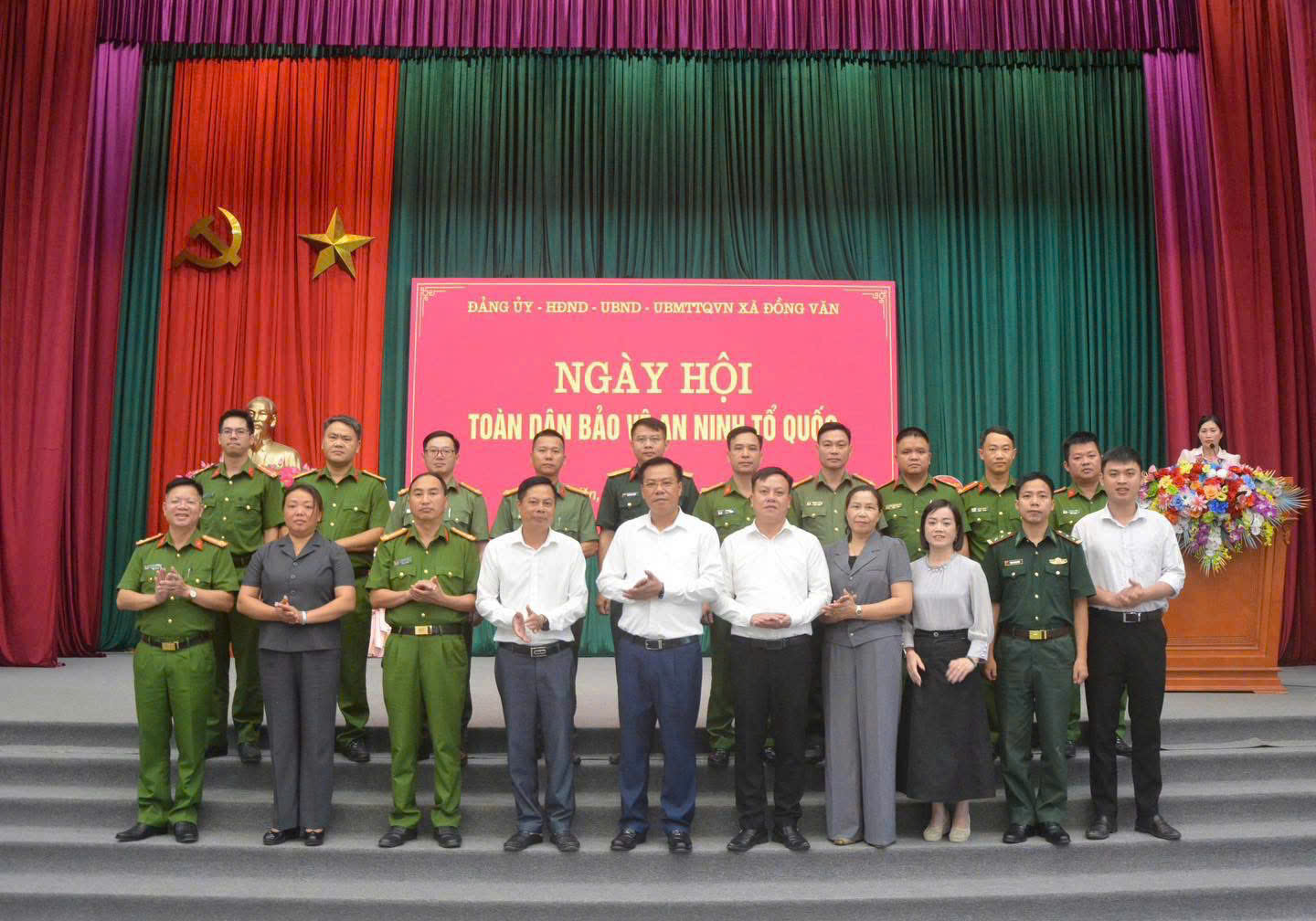 XÃ ĐỒNG VĂ/N TỔ CHỨC NGÀY HỘI TOÀN DÂN BẢO VỆ AN NINH TỔ QUỐC NĂM 2026