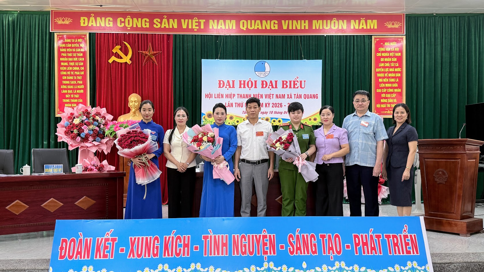 Đại hội Đại biểu Hội LHTN Việt Nam xã Tân Quang lần thứ I, nhiệm kỳ 2026 - 2029