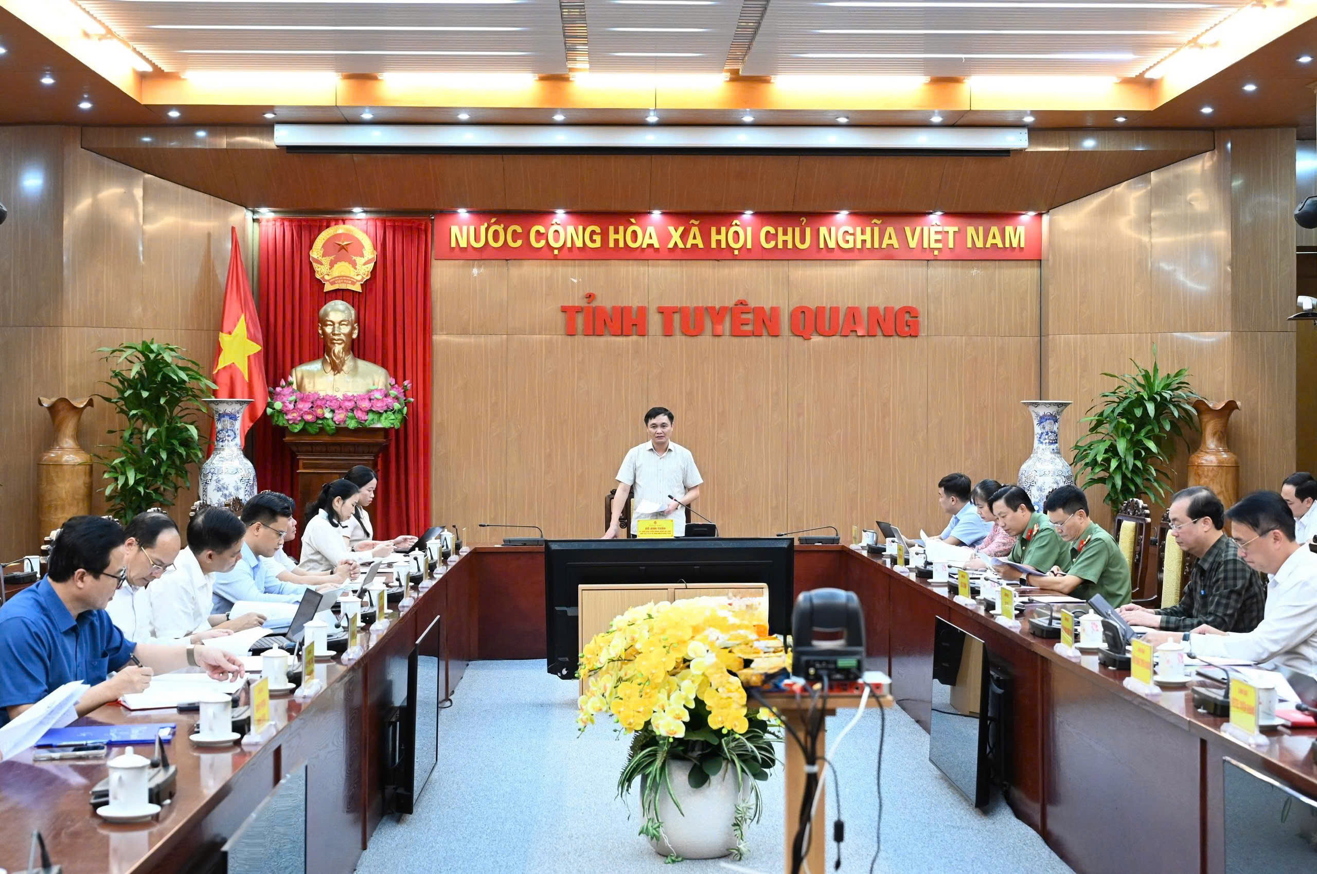 Tổ chức kỳ thi lại đối với thí sinh Trường THPT Chuyên Tuyên Quang bảo đảm an toàn, nghiêm túc