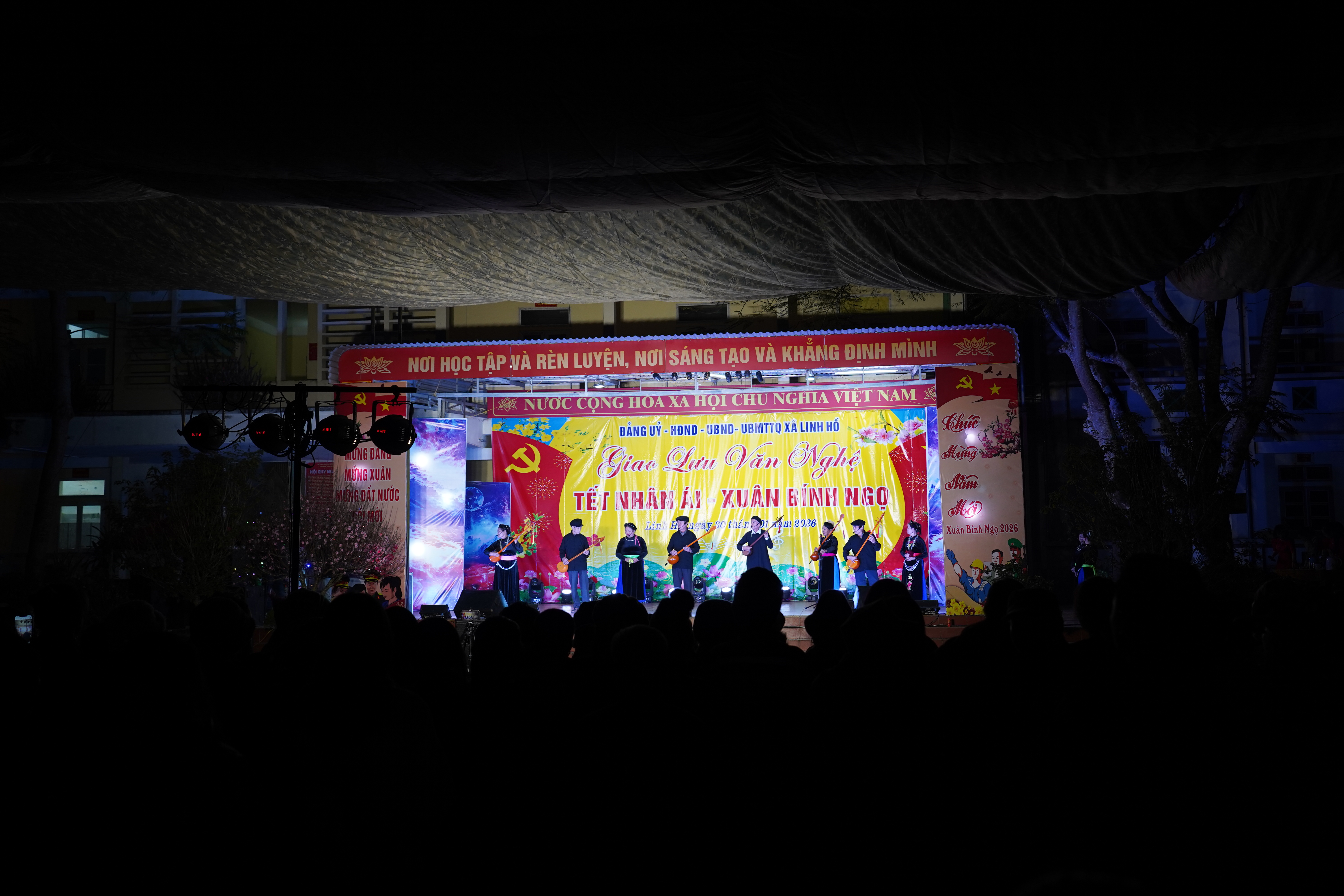 Chương trình văn nghệ “Tết nhân ái,  Xuân Bính Ngọ năm 2026” xã Linh Hồ.