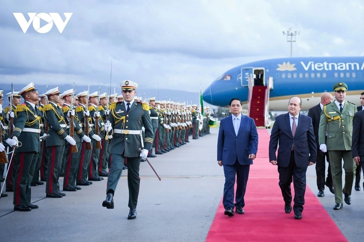 Thủ tướng Phạm Minh Chính kết thúc tốt đẹp chuyến thăm chính thức Algeria