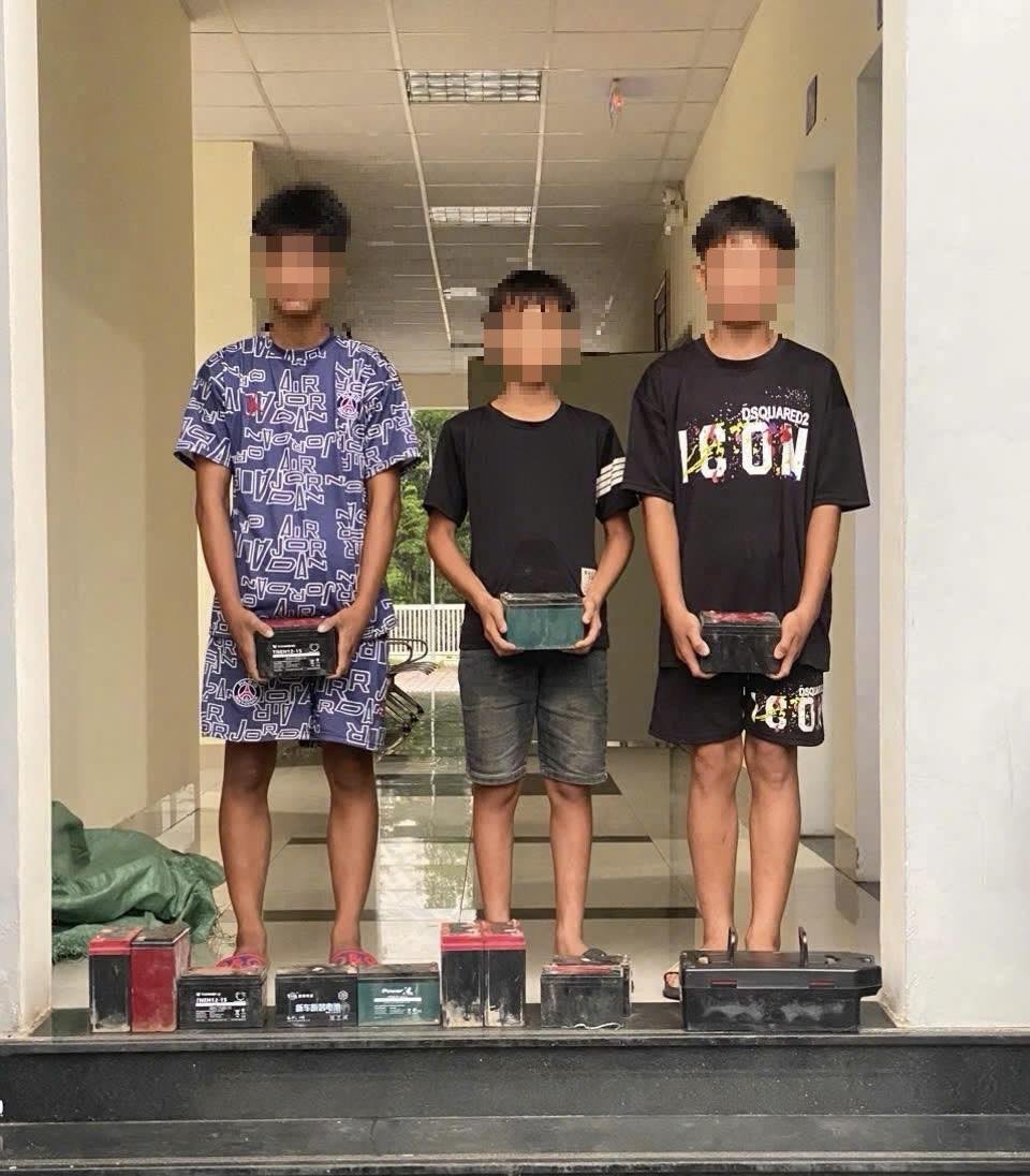 CÔNG AN XÃ SƠN DƯƠNG NHANH CHÓNG XÁC MINH, XỬ LÝ NHÓM THANH THIẾU NIÊN TRỘM CẮP TÀI SẢN