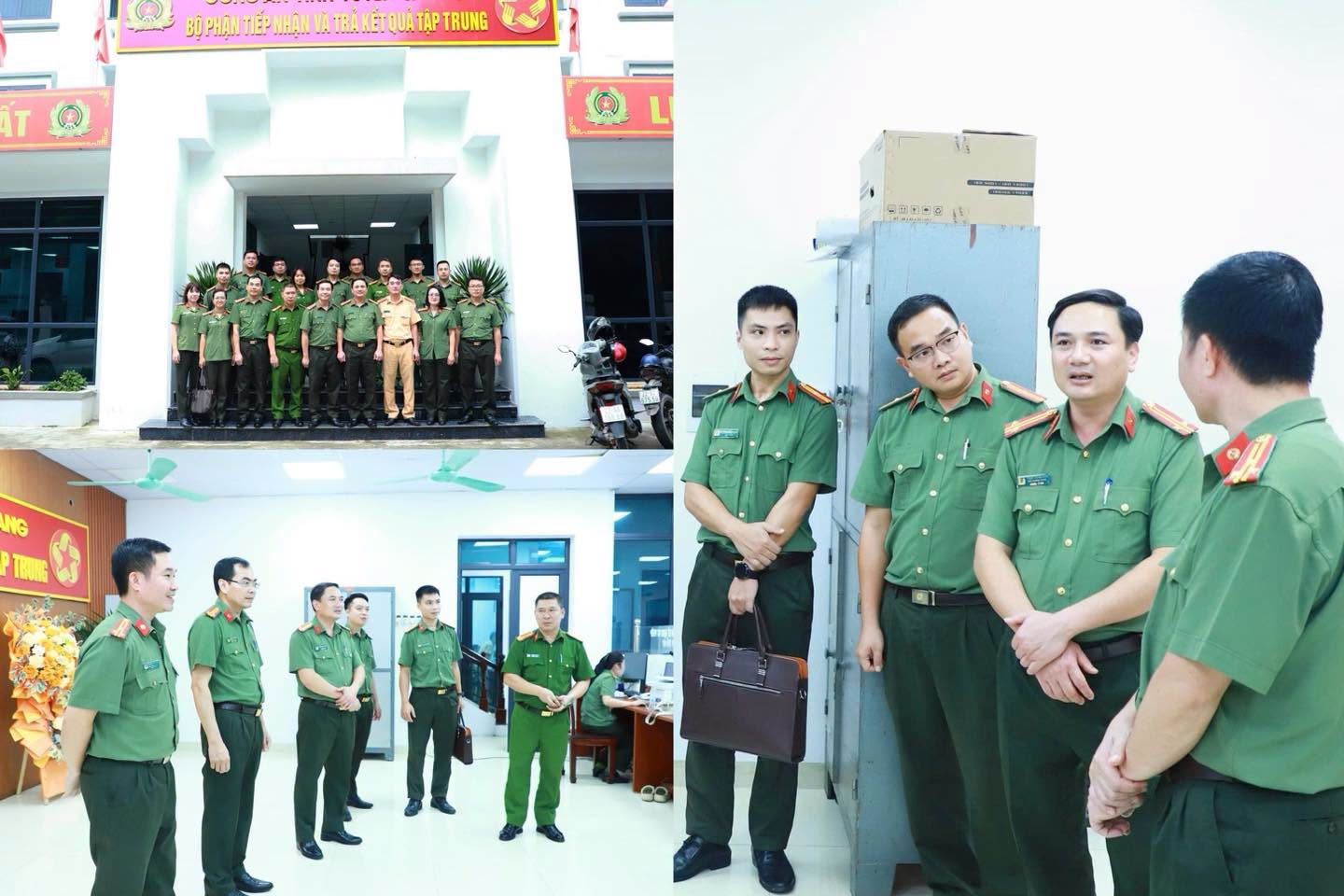 CÔNG AN TỈNH LÀO CAI TRAO ĐỔI, HỌC TẬP KINH NGHIỆM VỀ VẬN HÀNH BỘ PHẬN TIẾP NHẬN VÀ TRẢ KẾT QUẢ TẠI TUYÊN QUANG