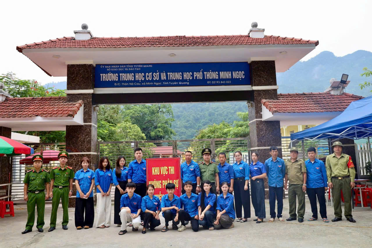 KHÉP LẠI MÙA THI TỐT NGHIỆP THPT NĂM 2026 TẠI TRƯỜNG THCS & THPT XÃ MINH NGỌC