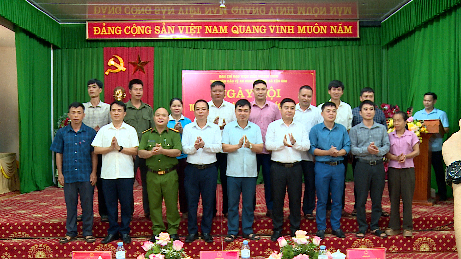 Xã Yên Hoa tổ chức Ngày hội Toàn dân bảo vệ an ninh Tổ quốc năm 2026