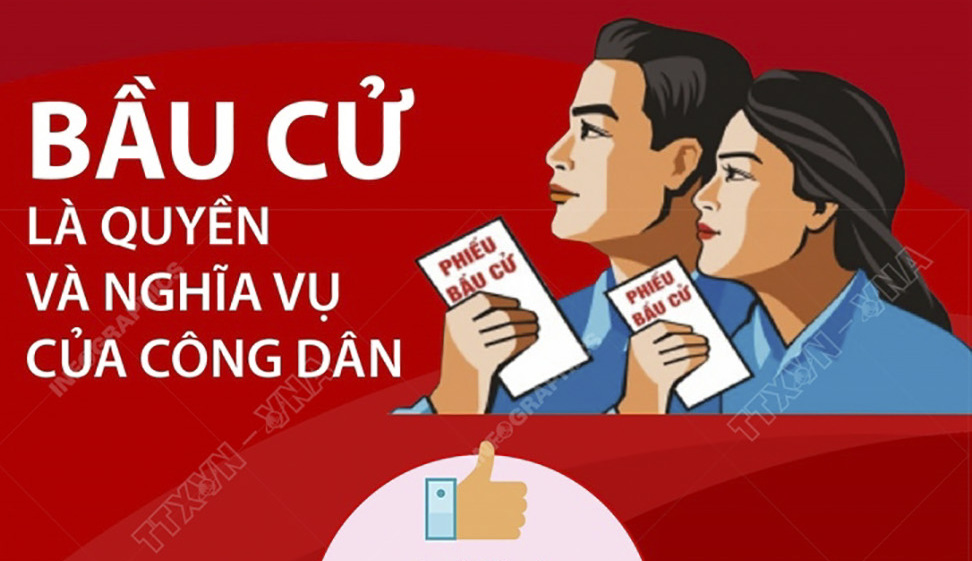Bầu cử là quyền và nghĩa vụ của công dân