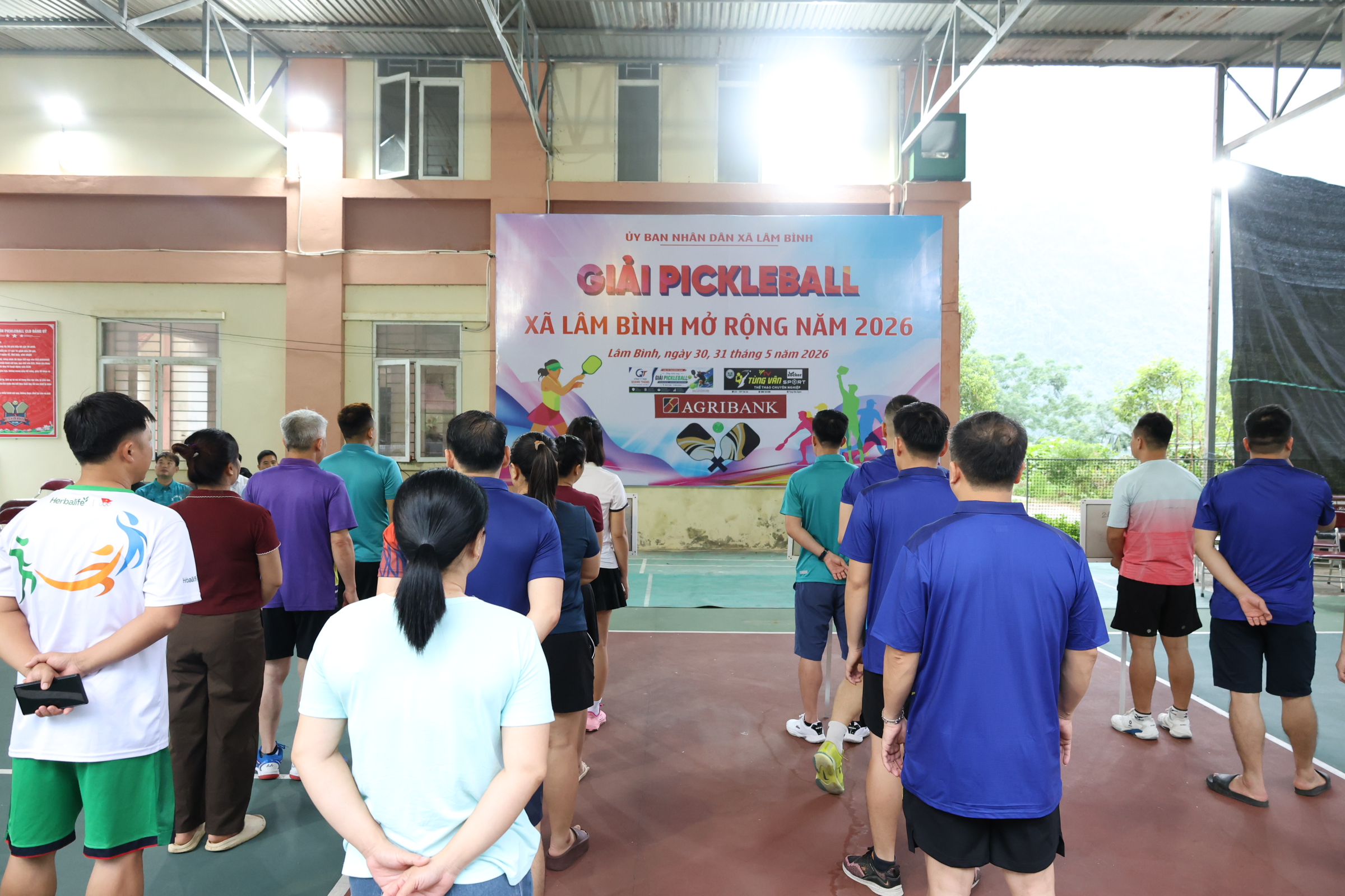 Khai mạc Giải Pickleball xã Lâm Bình mở rộng năm 2026