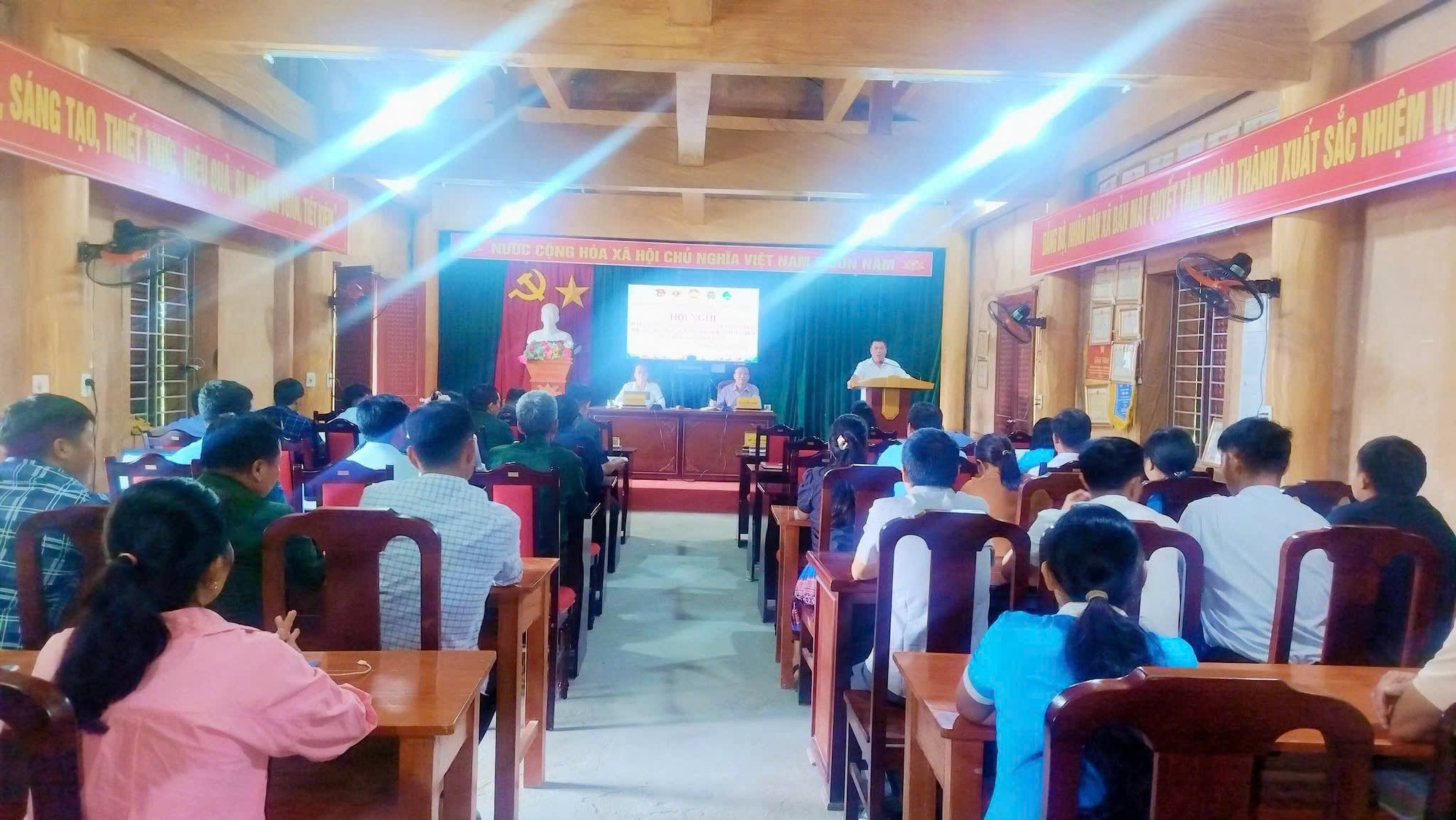 ỦY BAN MTTQ VIỆT NAM XÃ VÀ CÁC TỔ CHỨC CHÍNH TRỊ - XÃ HỘI XÃ BẢN MÁY SƠ KẾT CÔNG TÁC 6 THÁNG ĐẦU NĂM 2026