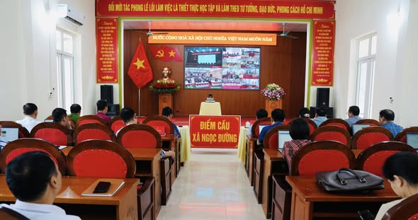Hội nghị tiếp xúc cử tri sau kỳ họp thứ nhất, Quốc hội khoá XVI tại điểm cầu xã Ngọc Đường