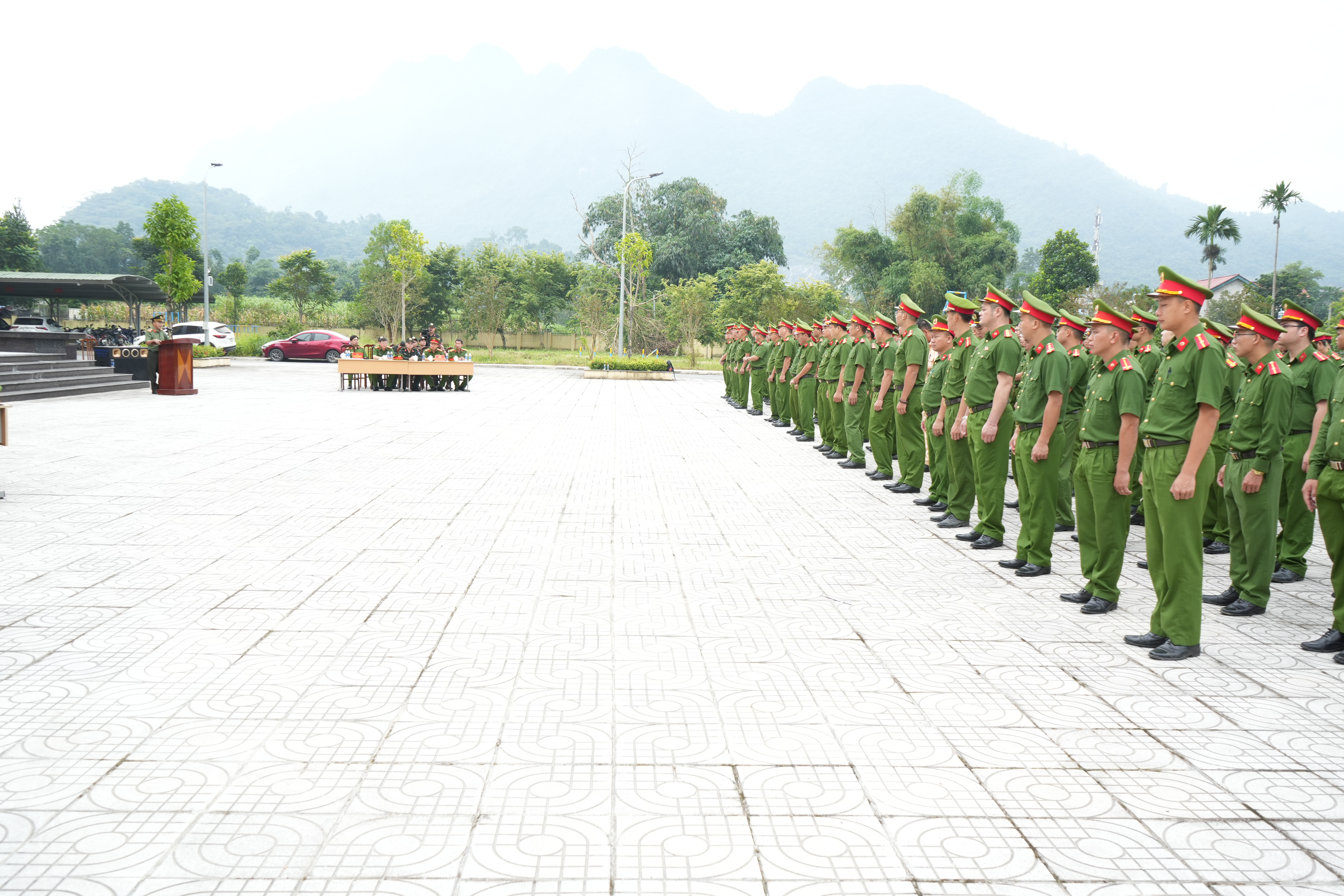 KHAI MẠC HUẤN LUYỆN TIỂU ĐOÀN CẢNH SÁT CƠ ĐỘNG DỰ BỊ CHIẾN ĐẤU NĂM 2025