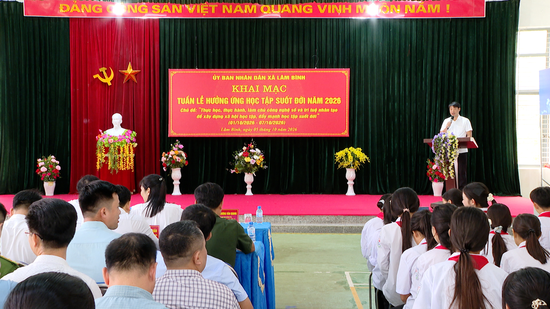 Xã Lâm Bình khai mạc Tuần lễ học tập suốt đời năm 2026