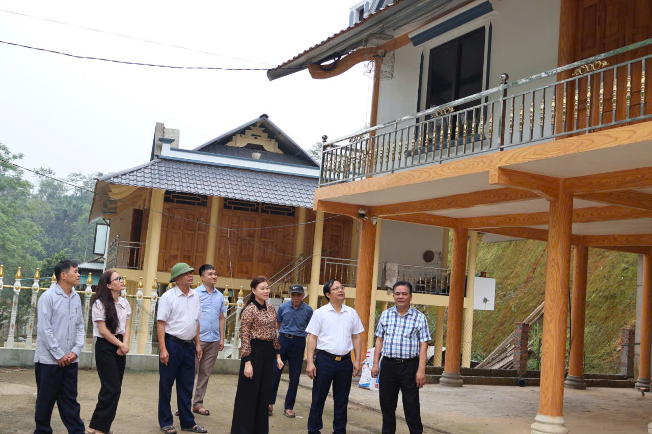 UBND xã Vĩnh Tuy làm việc với thôn Vật Lậu về xây dựng Đề án phát triển du lịch cộng đồng