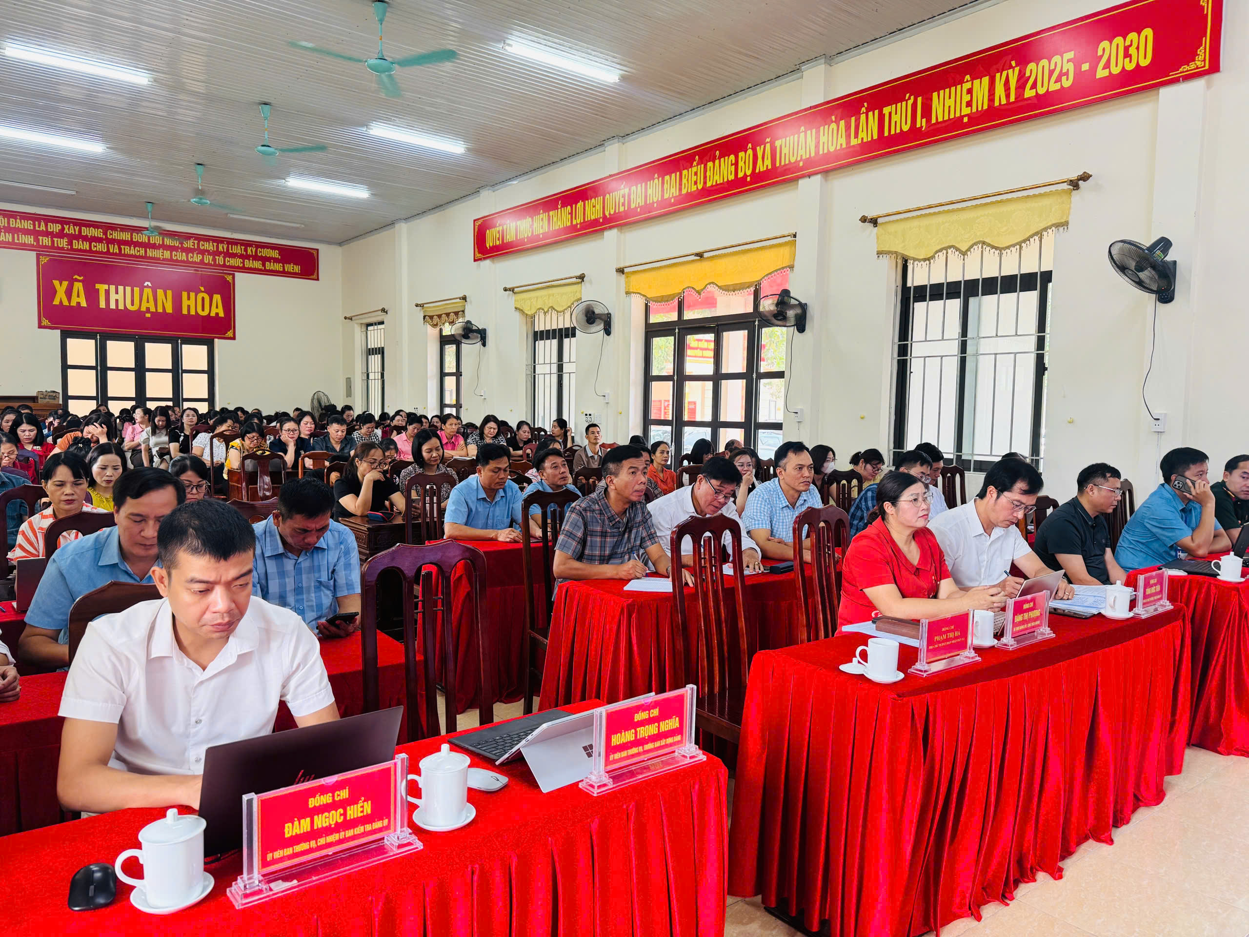 Thuận Hòa quán triệt, triển khai các văn bản về sắp xếp mạng lưới cơ sở giáo dục.