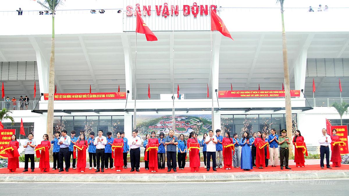 Khánh thành Dự án Khu liên hợp Thể thao và Văn hóa Hà Giang