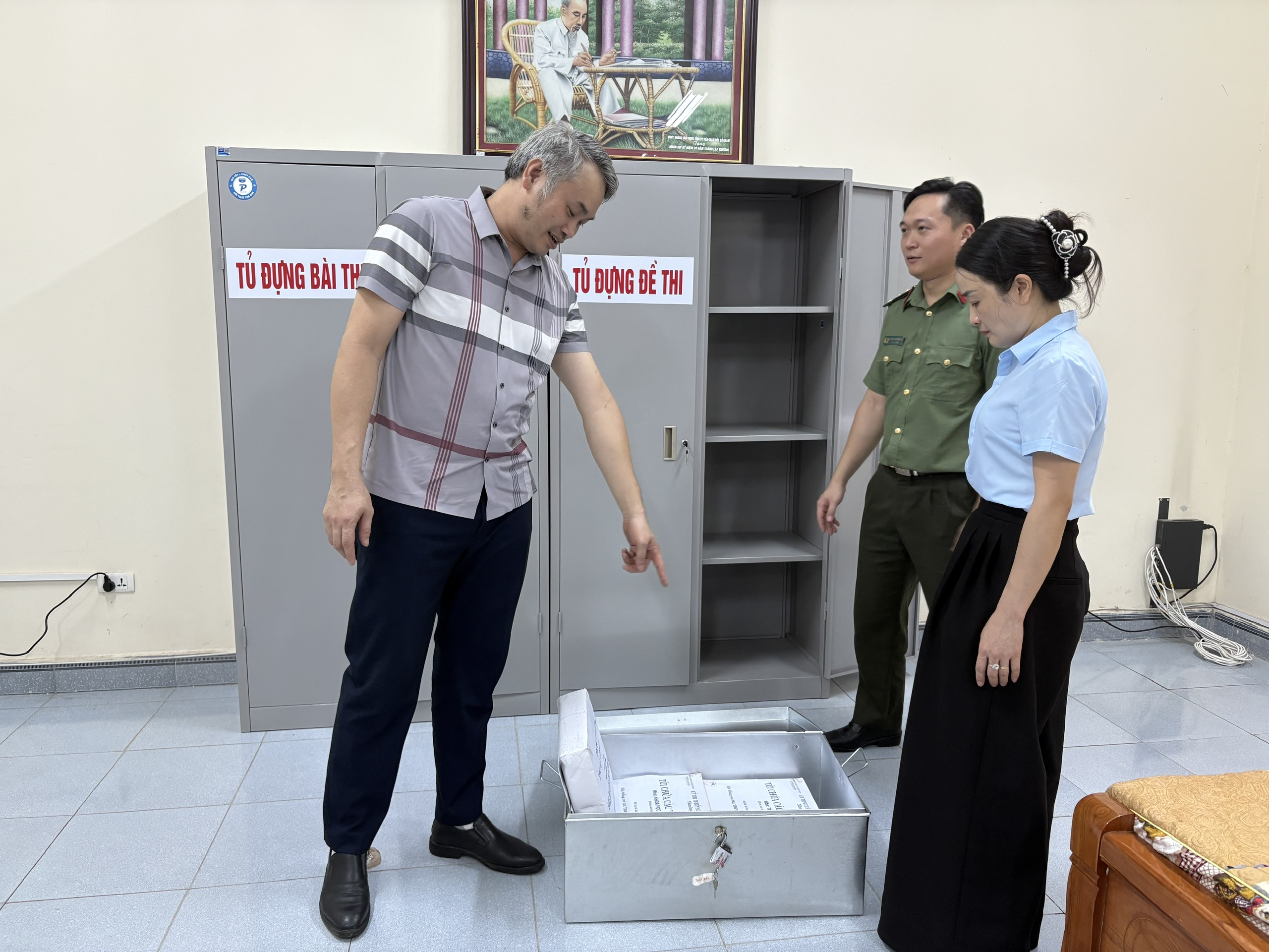 BẢO ĐẢM AN NINH TRẬT TỰ KỲ THI TUYỂN SINH VÀO LỚP 10 THPT NĂM HỌC 2026 - 2027