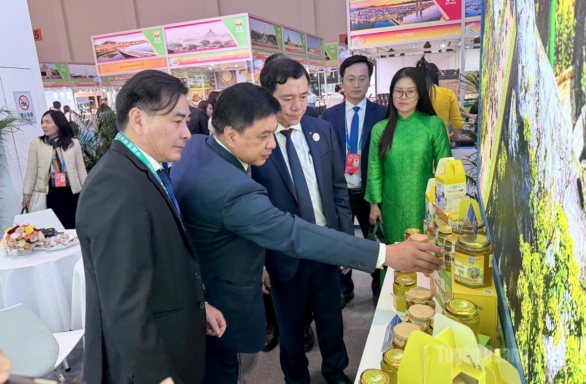 Tuyên Quang tham dự Hội chợ Trung Quốc - Nam Á và Hội chợ Xuất nhập khẩu Côn Minh 2026