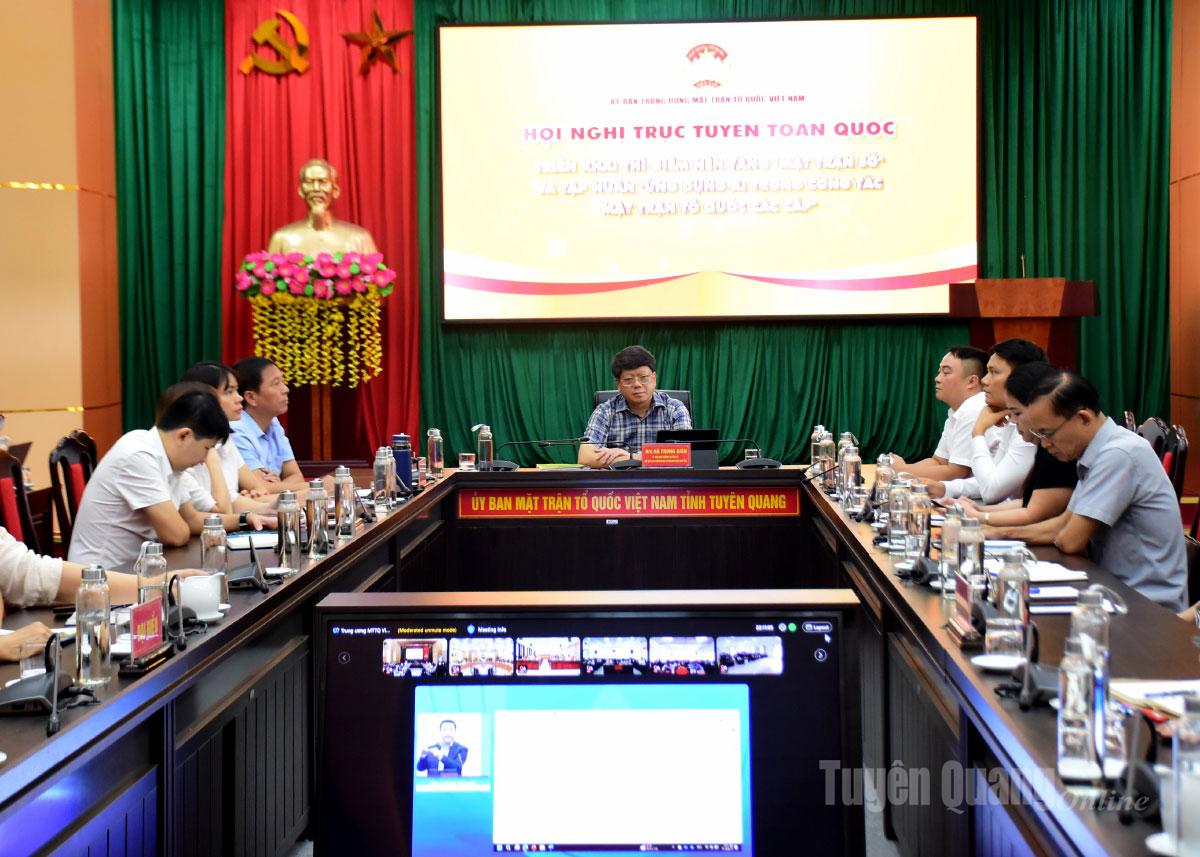 Triển khai nền tảng “Mặt trận số” và ứng dụng AI trong công tác MTTQ các cấp