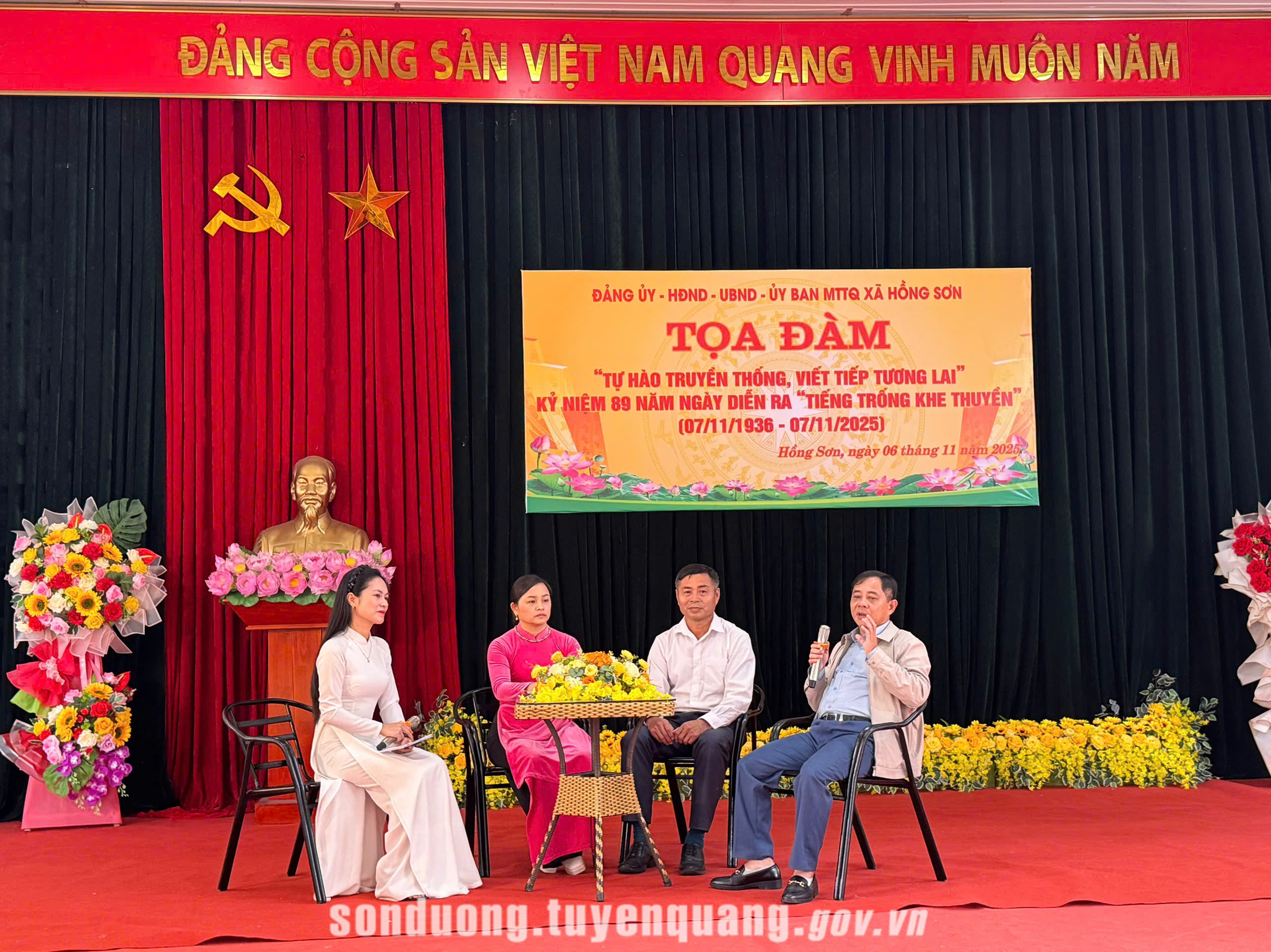 Tọa đàm kỷ niệm 89 năm ngày diễn ra "Tiếng trống Khe Thuyền"