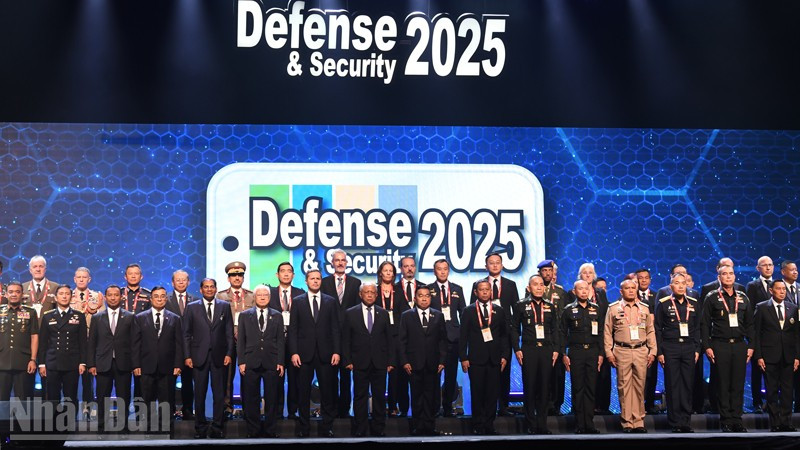 Khai mạc Triển lãm Quốc phòng-An ninh năm 2025 tại Thái Lan