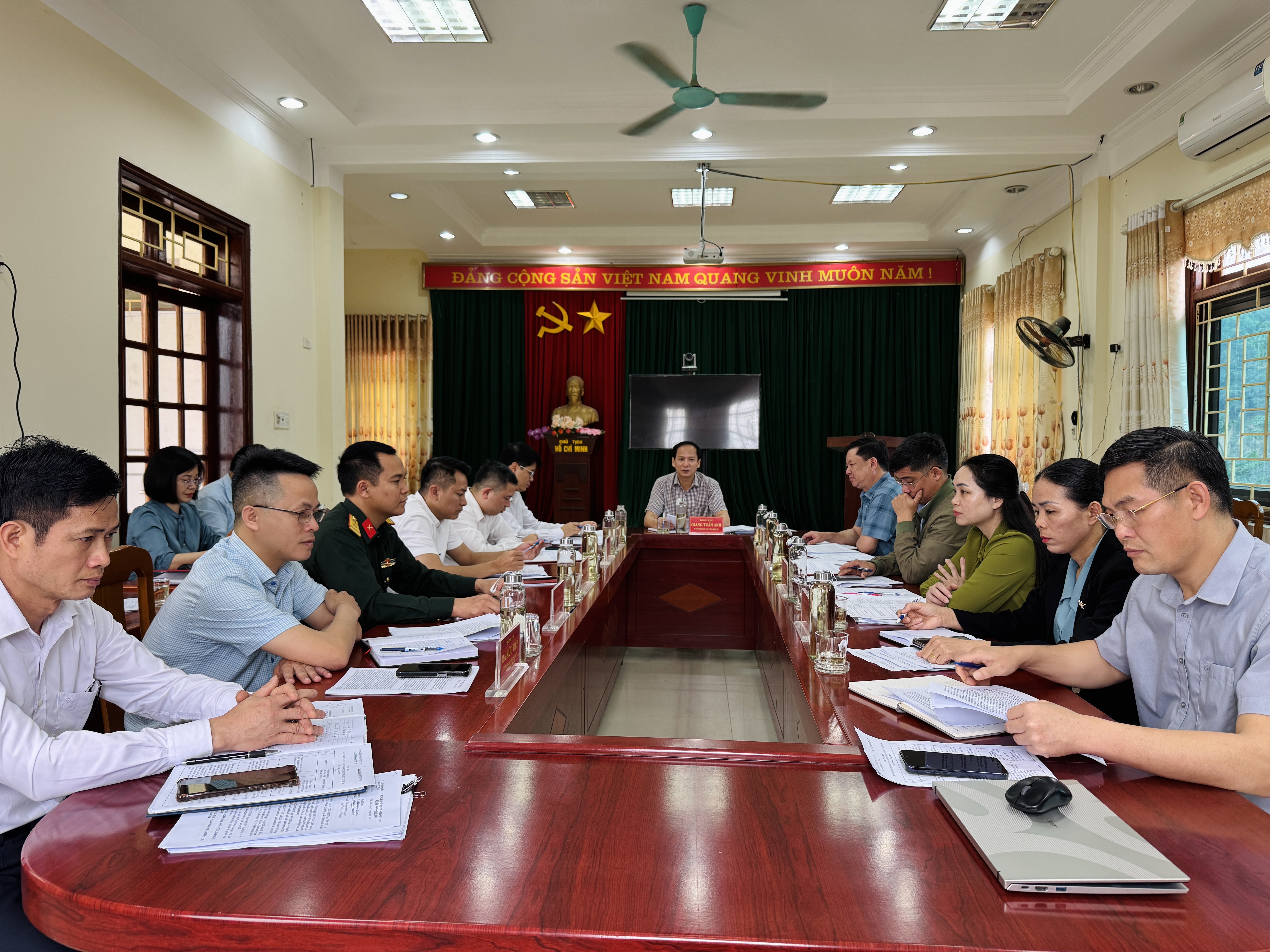 Hội nghị Ban Thường vụ Đảng ủy xã Tân Trào kỳ 08