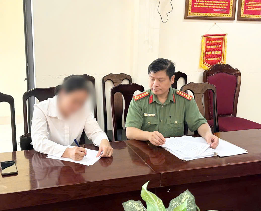 CÔNG AN PHƯỜNG MINH XUÂN XỬ PHẠT TRƯỜNG HỢP ĐĂNG TẢI THÔNG TIN SAI SỰ THẬT