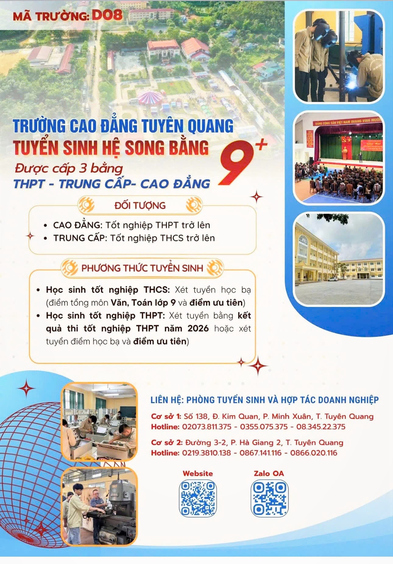 TRƯỜNG THCS PHAN THIẾT PHỐI HỢP TỔ CHỨC TƯ VẤN, HƯỚNG NGHIỆP CHO HỌC SINH LỚP 9