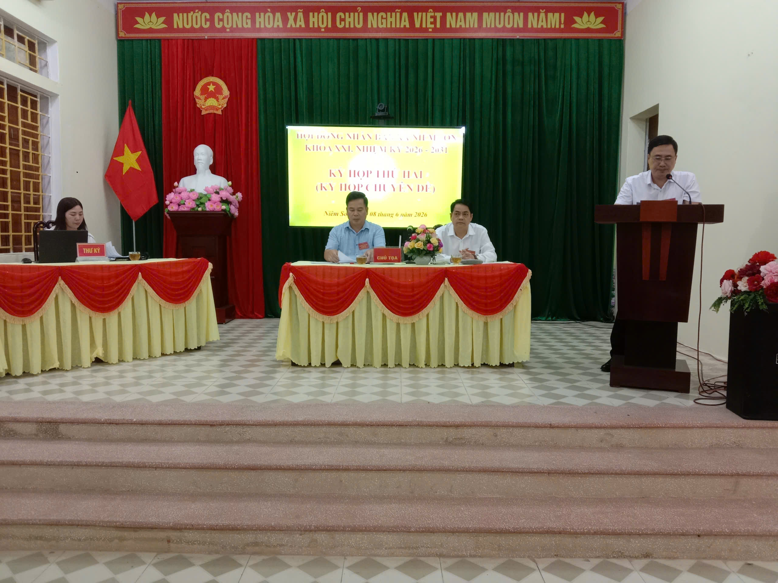 Xã Niêm Sơn tổ chức kỳ họp HĐND xã khóa XXI, nhiệm kỳ 2026 – 2031, kỳ họp thứ hai (chuyên đề).