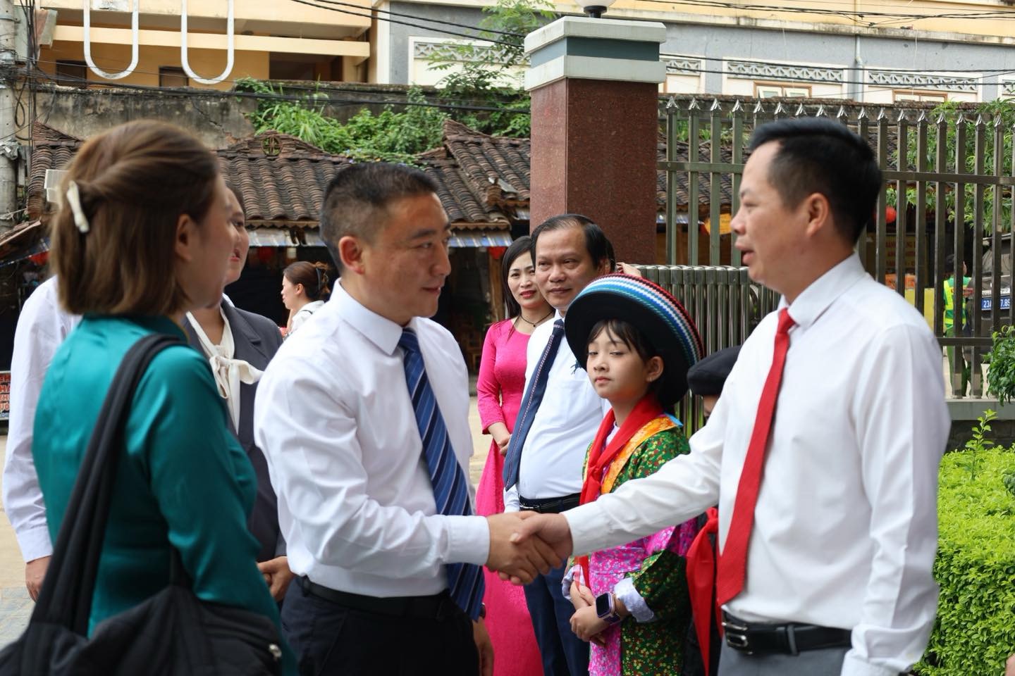 Xã Đồng Văn đón Đoàn đại biểu huyện Phú Ninh (Trung Quốc) sang thăm và làm việc
